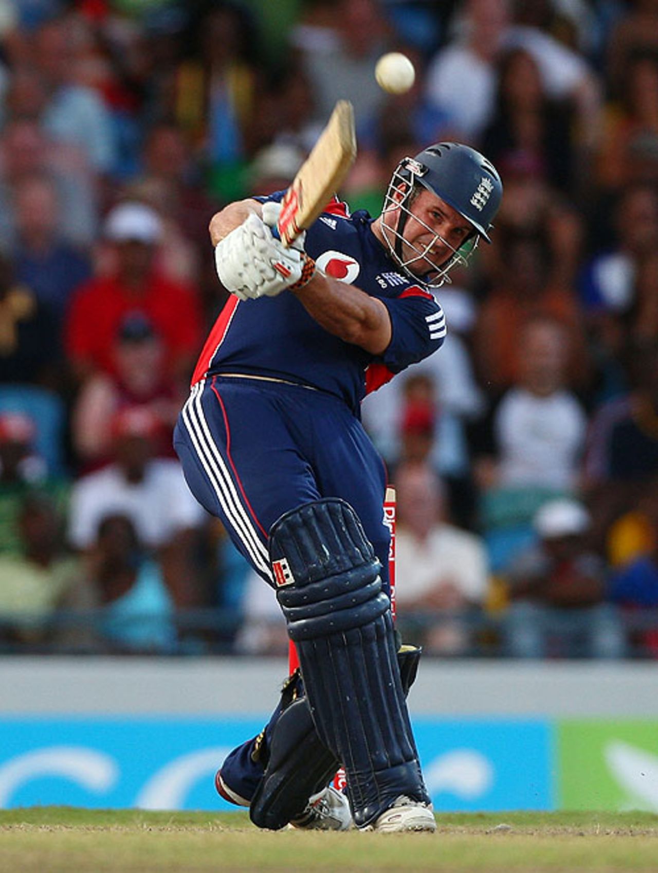 Andrew Strauss cracked an unbeaten 79 from 61 balls to seal a series-levelling win, West Indies v England, 4th ODI, Bridgetown, March 29, 2009