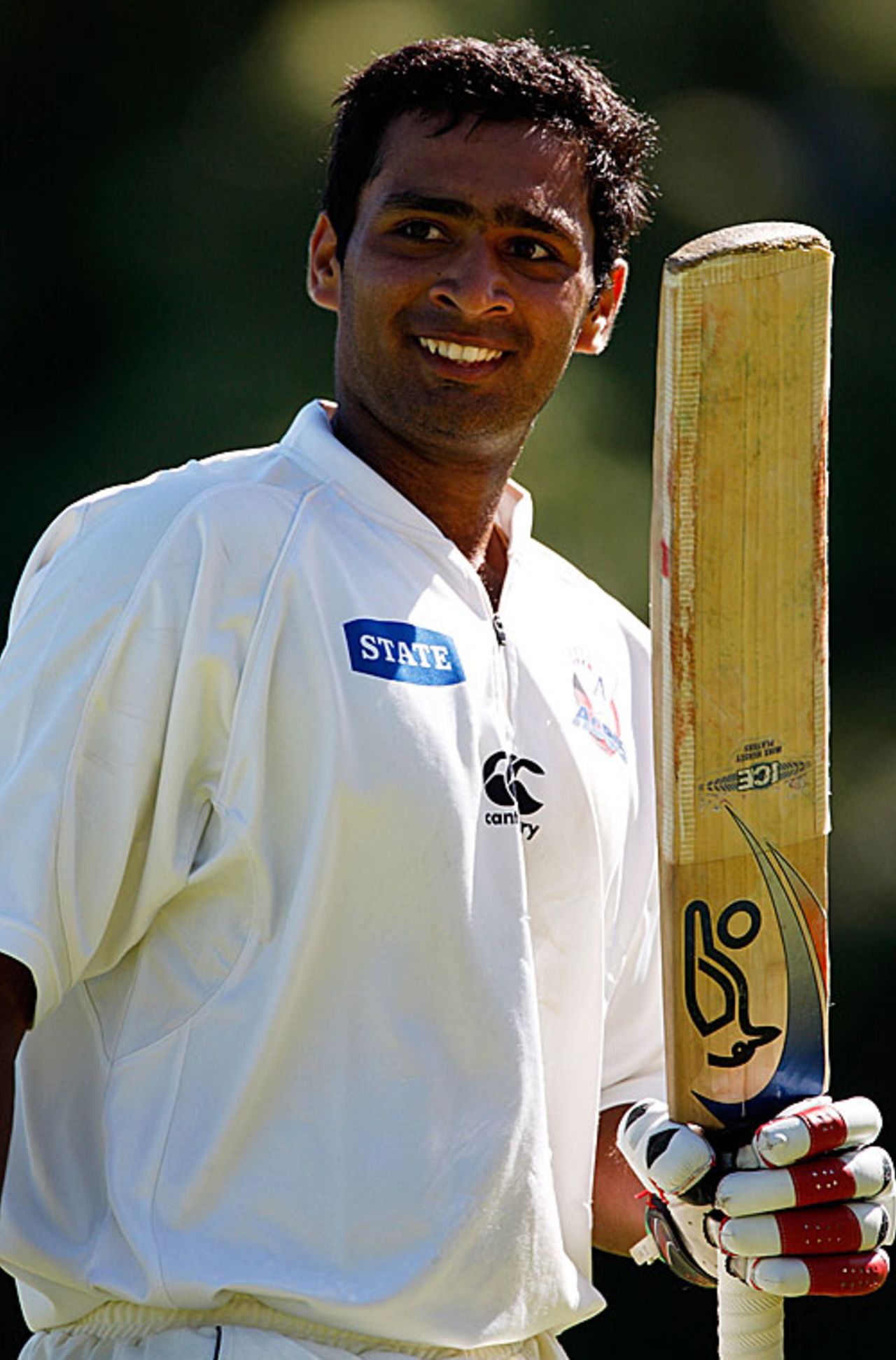 Jeet Raval scored a mammoth 256 for Auckland, Auckland v Central Districts, State Championship, Eden Park Outer Oval, 2nd day, March 30, 2009