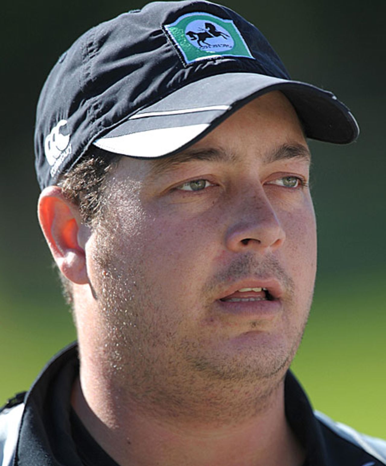 Jesse Ryder looks on during a training session, Wellington, April 2, 2009