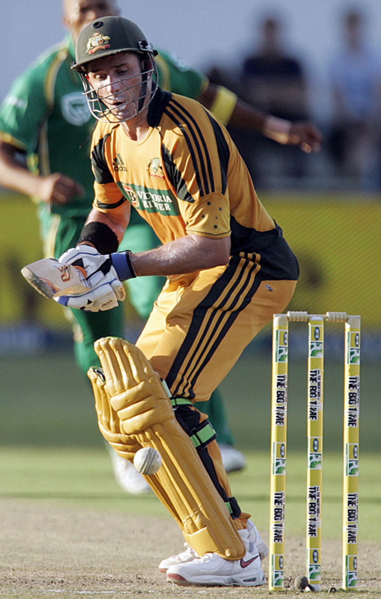 Michael Hussey exercises caution, South Africa v Australia, 1st ODI, Durban, April 3, 2009