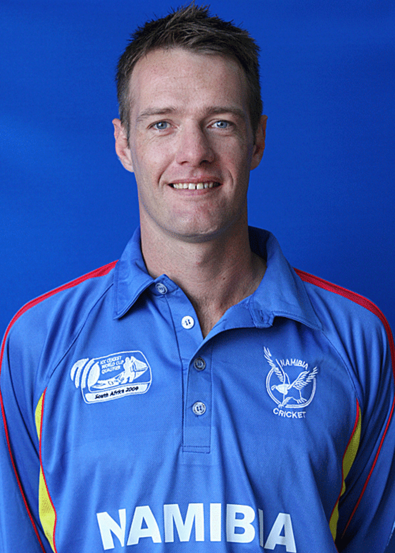 Ian van Zyl, player portrait, April 4, 2009