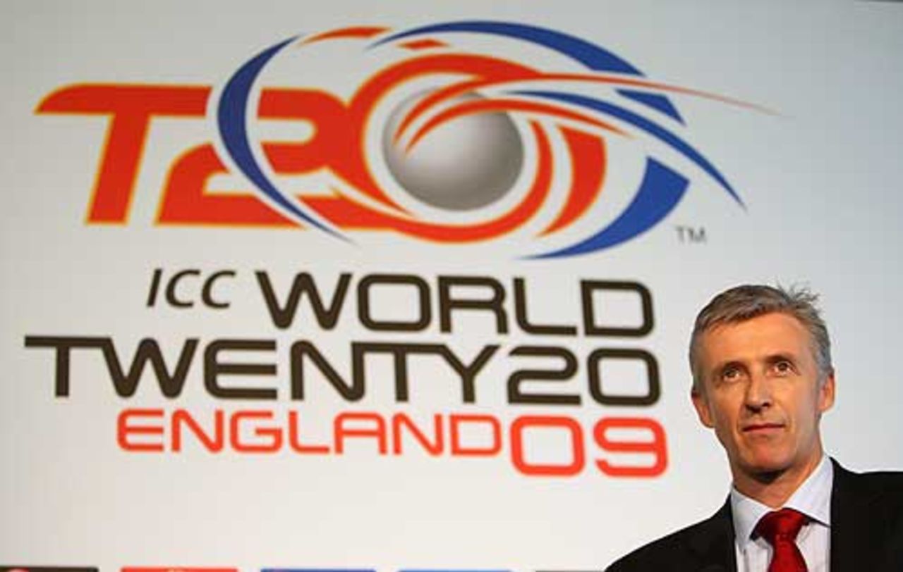 Steve Elworthy during an ICC World Twenty20 press conference at Lord's, April 6, 2009