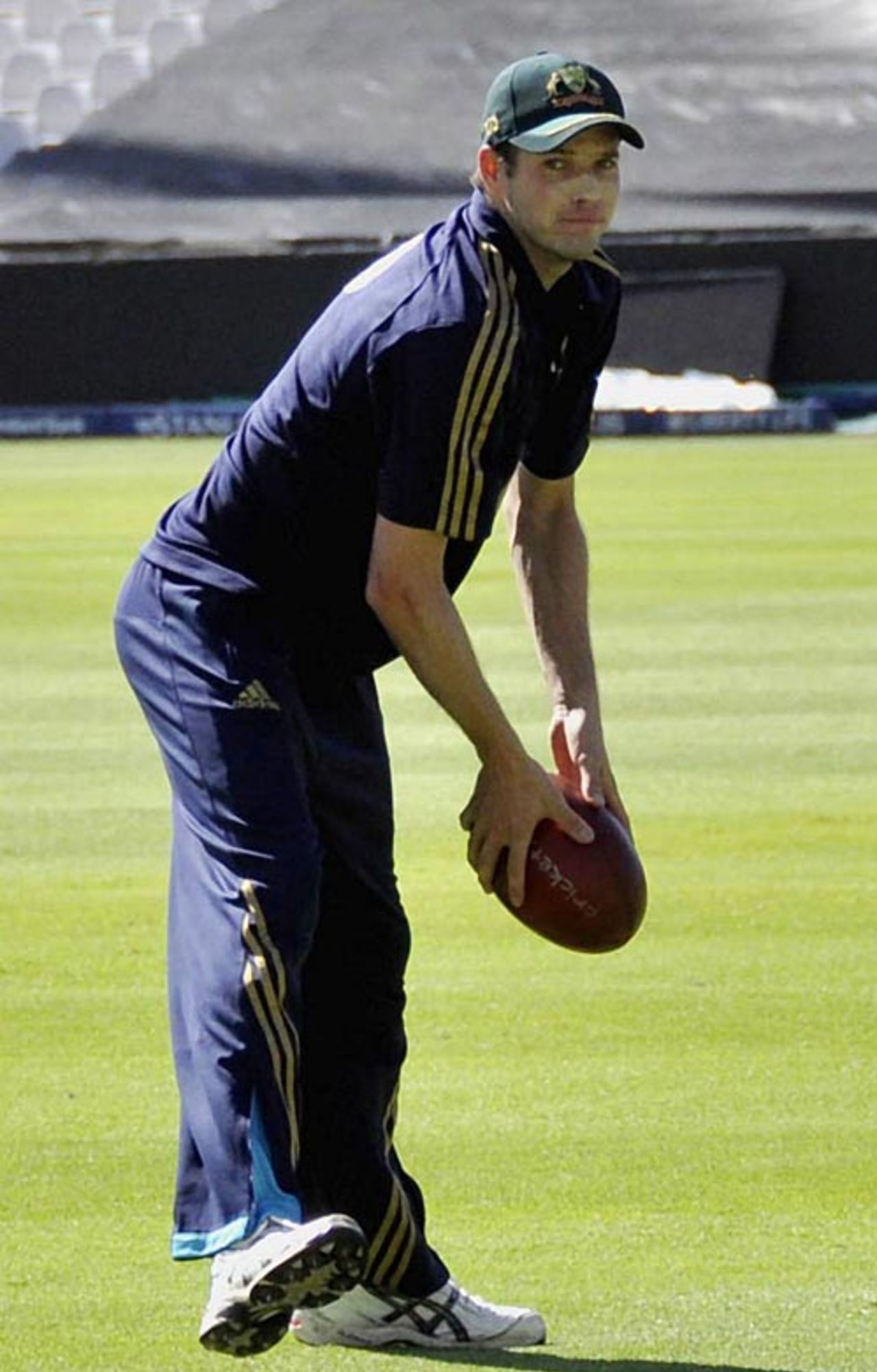 Ben Laughlin during a training session, Newlands, Cape Town, April 8, 2009