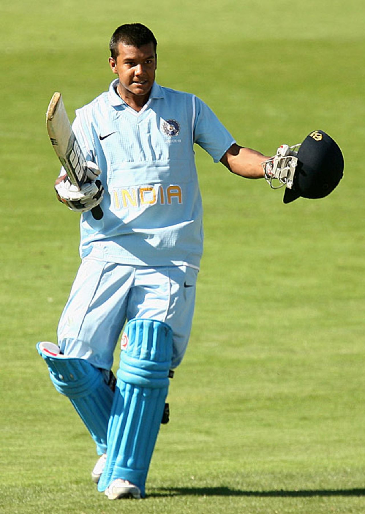 Mayank Agarwal smashed 160 for India Under-19s, Australia Under-19s v India Under-19s, 2nd match, Hobart, April 9, 2009