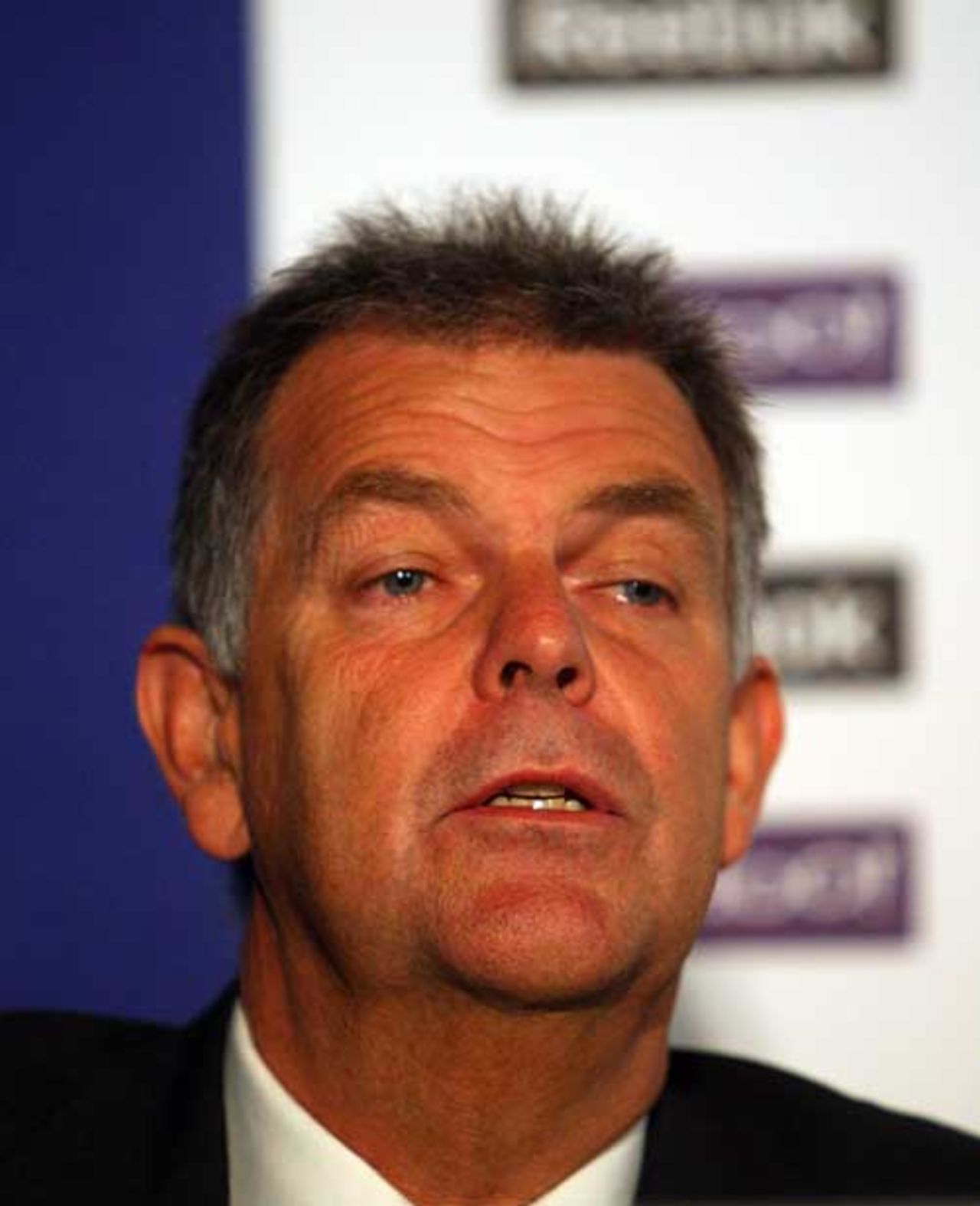 Geoff Miller announces England's 30-man Twenty20 squad, Lord's, April 6, 2009