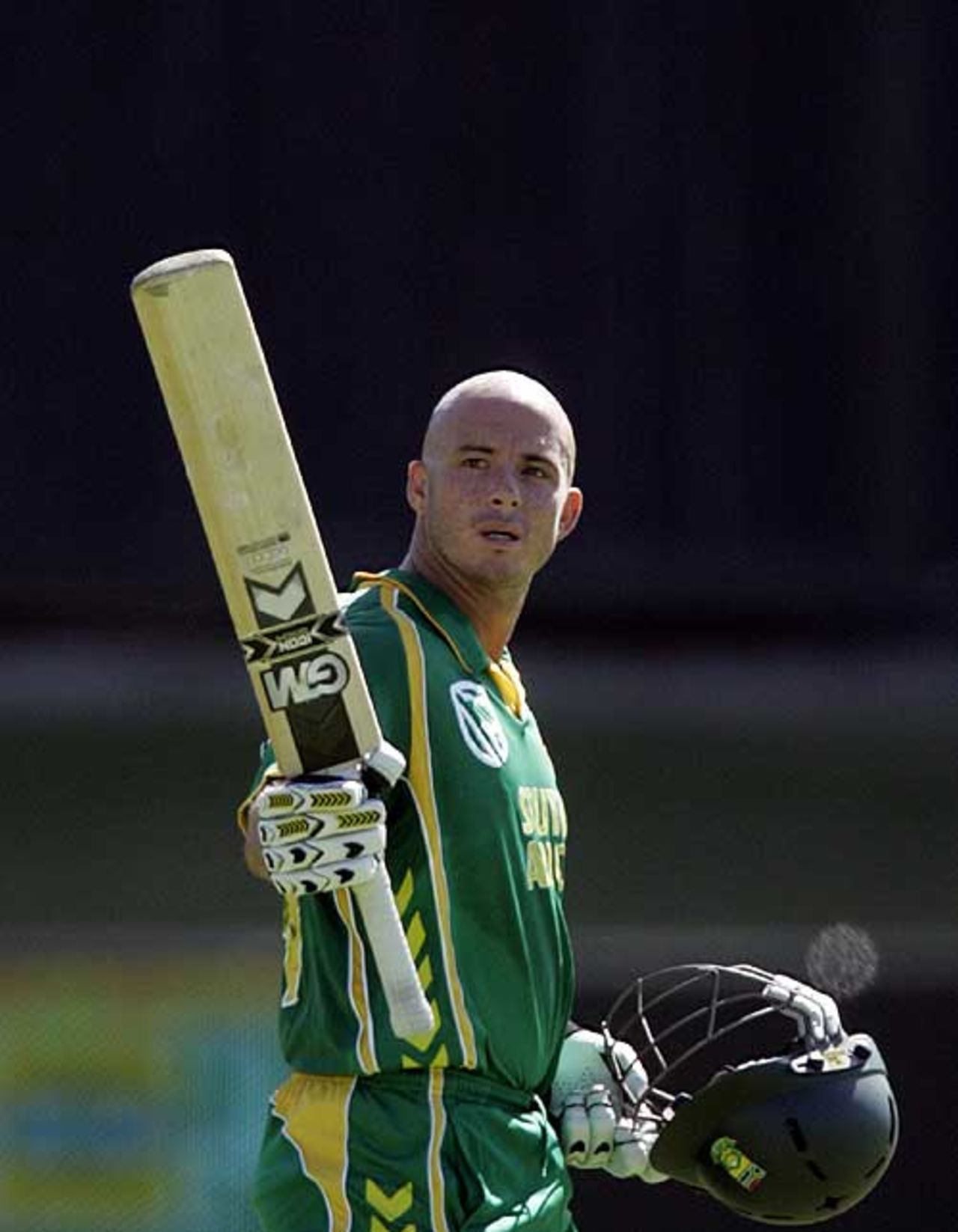 Herschelle Gibbs is subdued on reaching his first century in over a year, South Africa v Australia, 4th ODI, Port Elizabeth, April 13, 2009