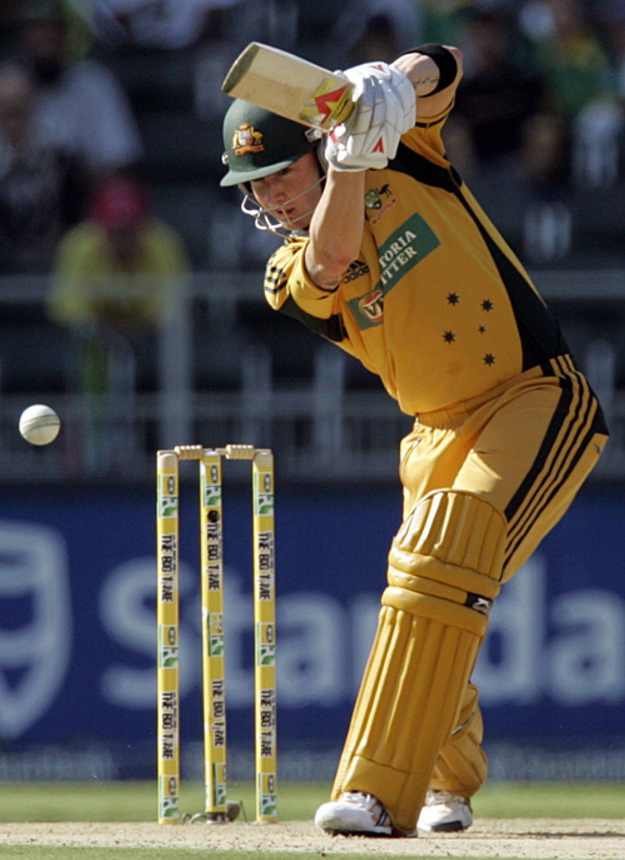 Michael Clarke looks in total control, South Africa v Australia, 5th ODI, Johannesburg, April 17, 2009