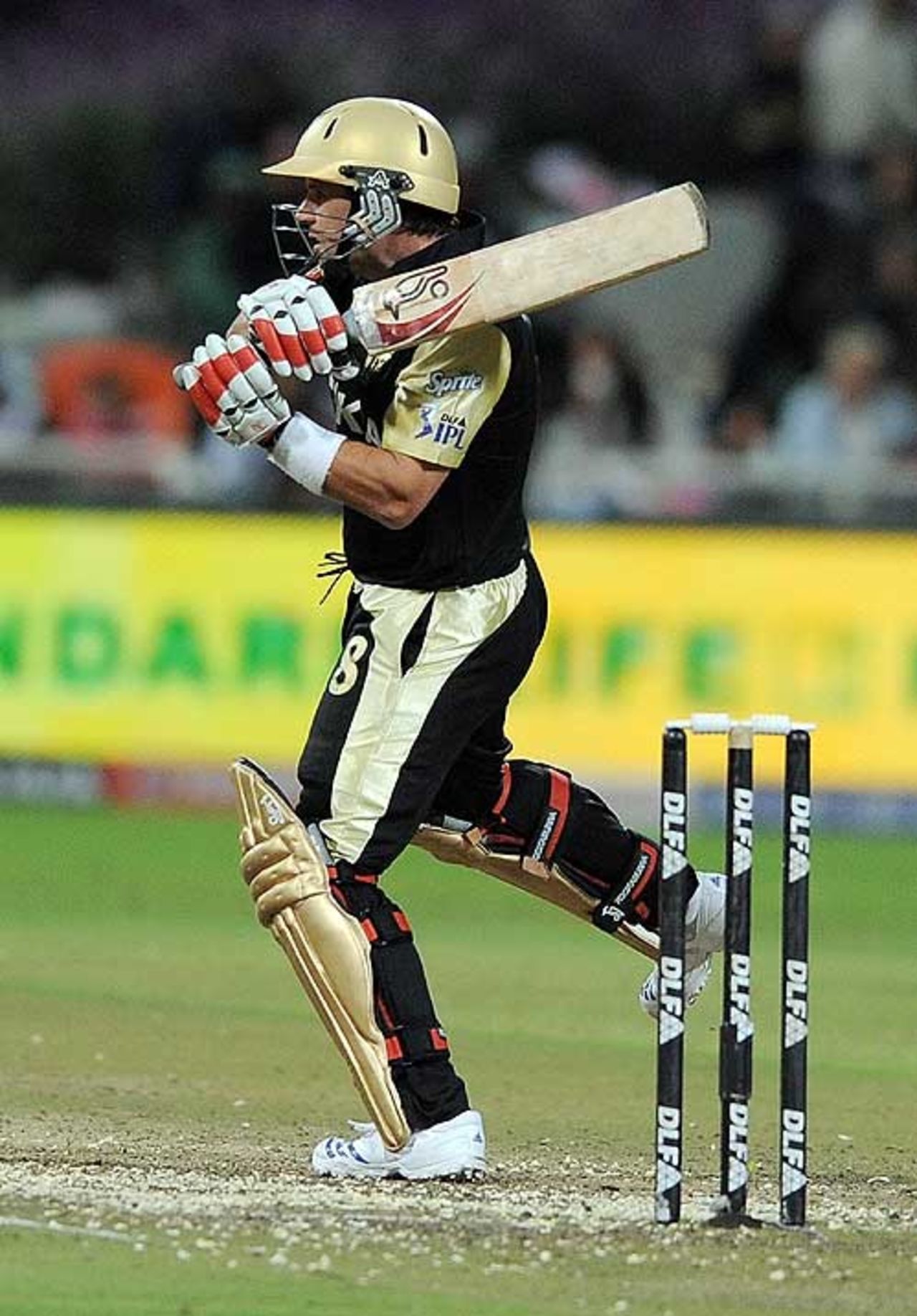 Brad Hodge pulls, Deccan Chargers v Kolkata Knight Riders, IPL, 4th game, Cape Town, April 19, 2009