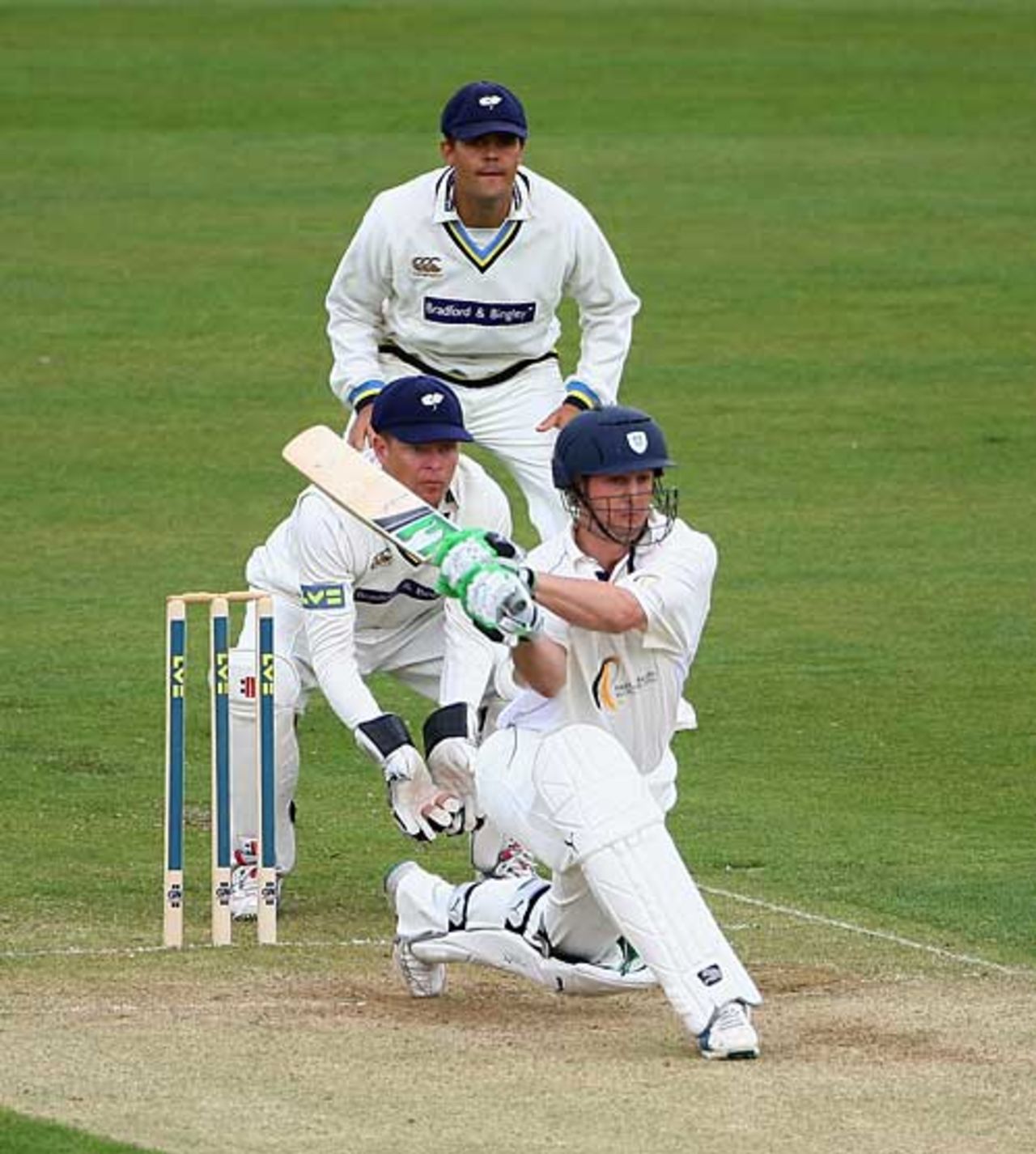 Phil Mustard was left stranded on 94 when Durham were bowled out, Durham v Yorkshire, County Championship Division One, Chester-le-Street, April 23, 2009