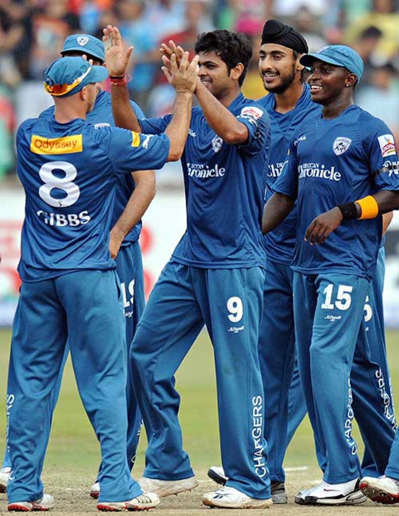 RP Singh bowled a crucial last over as Deccan Chargers won, Deccan Chargers v Mumbai Indians, IPL, 12th Match, Durban, April 25, 2009