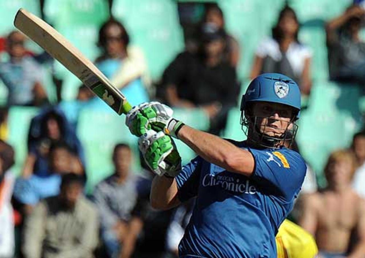 Adam Gilchrist launched a rollicking assault on Chennai, Chennai Super Kings v Deccan Chargers, IPL, 16th match, Durban, April 27, 2009