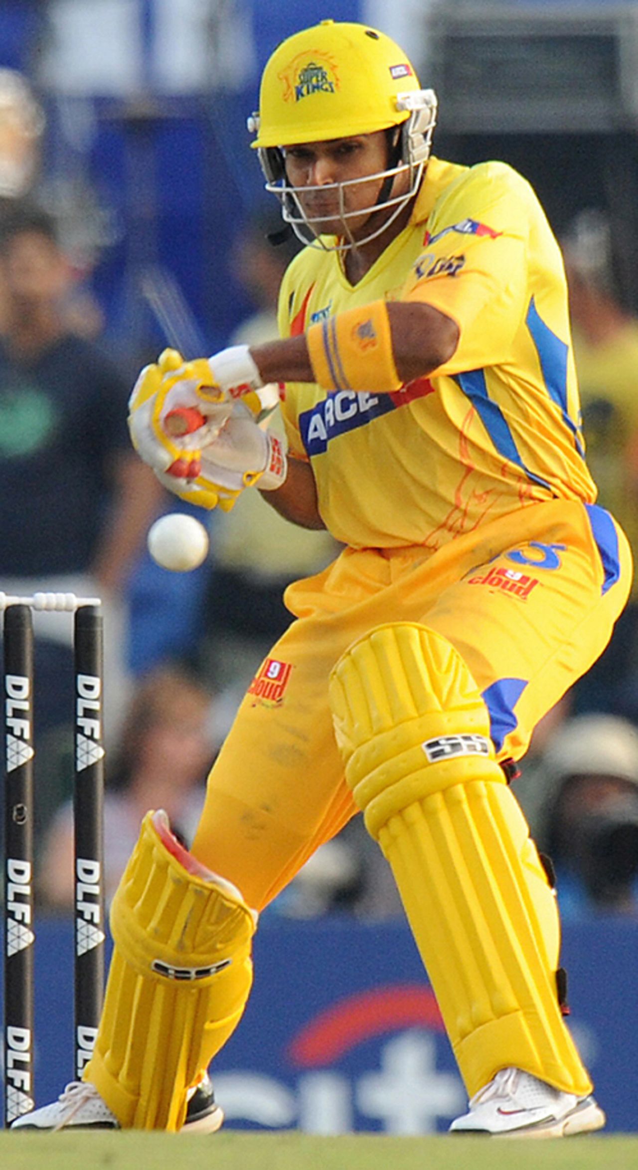 S Badrinath takes a cautious approach, Chennai Super Kings v Rajasthan Royals, IPL, 22nd match, Centurion, April 30, 2009