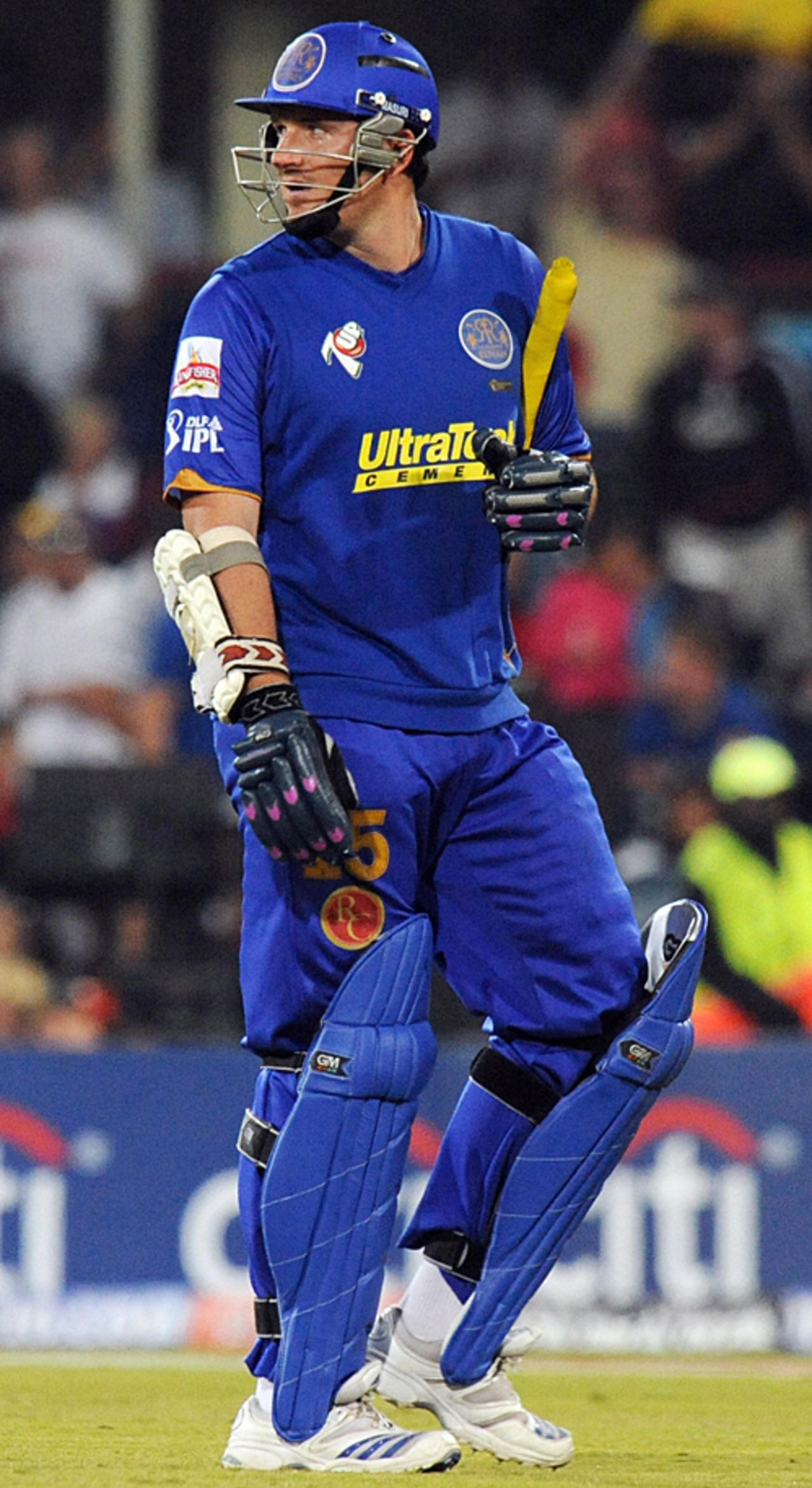Graeme Smith could manage only 2, Chennai Super Kings v Rajasthan Royals, IPL, 22nd match, Centurion, April 30, 2009