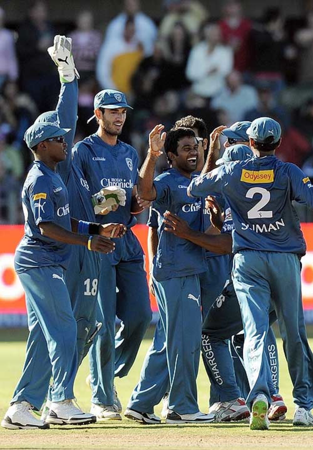 Venugopal Rao struck twice in his first over, Deccan Chargers v Rajasthan Royals, IPL, 25th match, Port Elizabeth, May 2, 2009