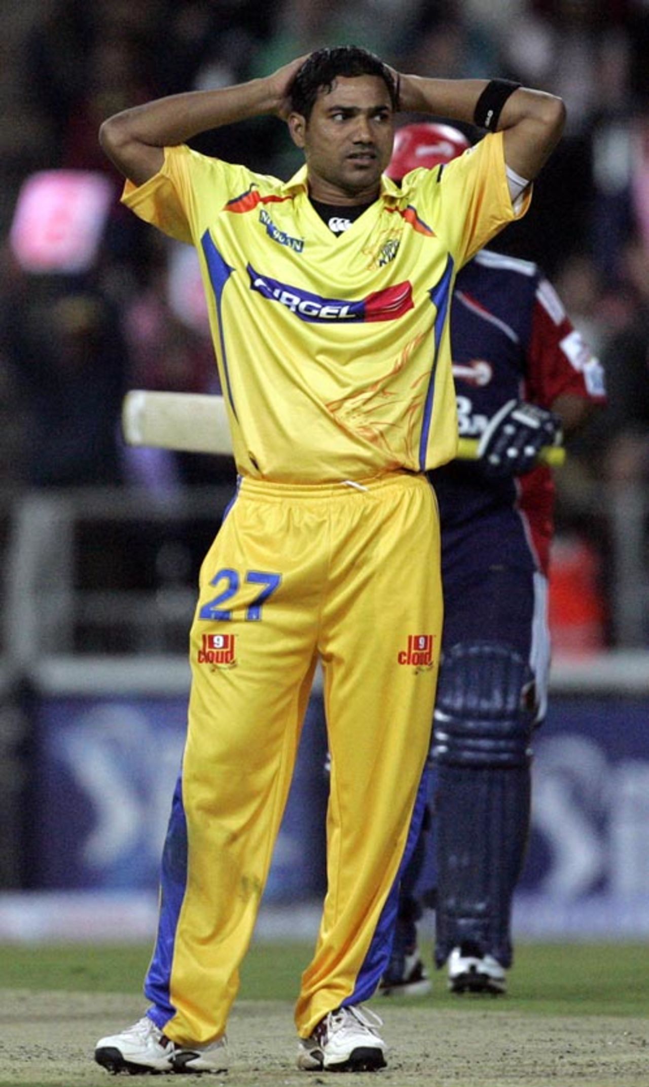 Shadab Jakati finished with 4 for 24, Chennai Super Kings v Delhi Daredevils, IPL, 26th match, Johannesburg, May 2, 2009