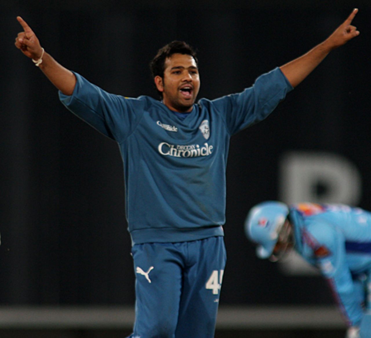 Rohit Sharma ended with an amazing 4 for 6, Deccan Chargers v Mumbai Indians, IPL, 32nd match, Centurion, May 6, 2009