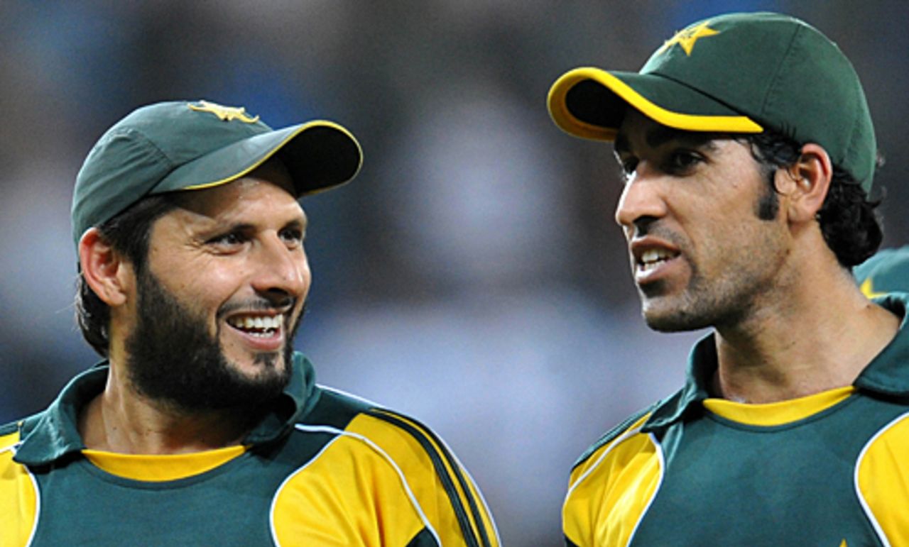The bowling heroes for Pakistan, Pakistan v Australia, only Twenty20 international, Dubai, May 7, 2009