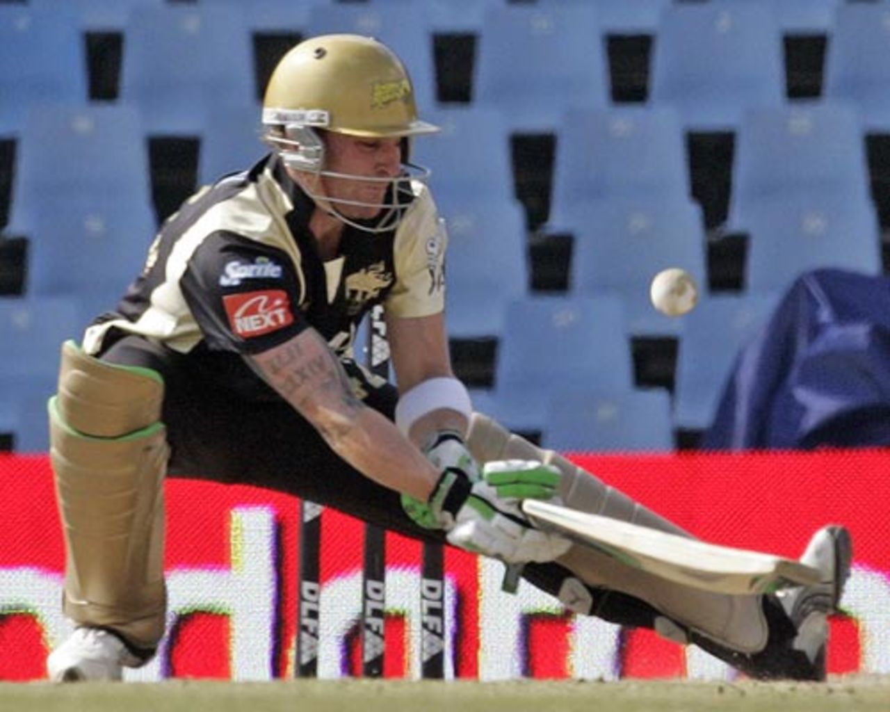 Brendon McCullum scored 84 off 64 balls, Kolkata Knight Riders v Royal Challengers Bangalore, IPL, Centurion, May 12, 2009