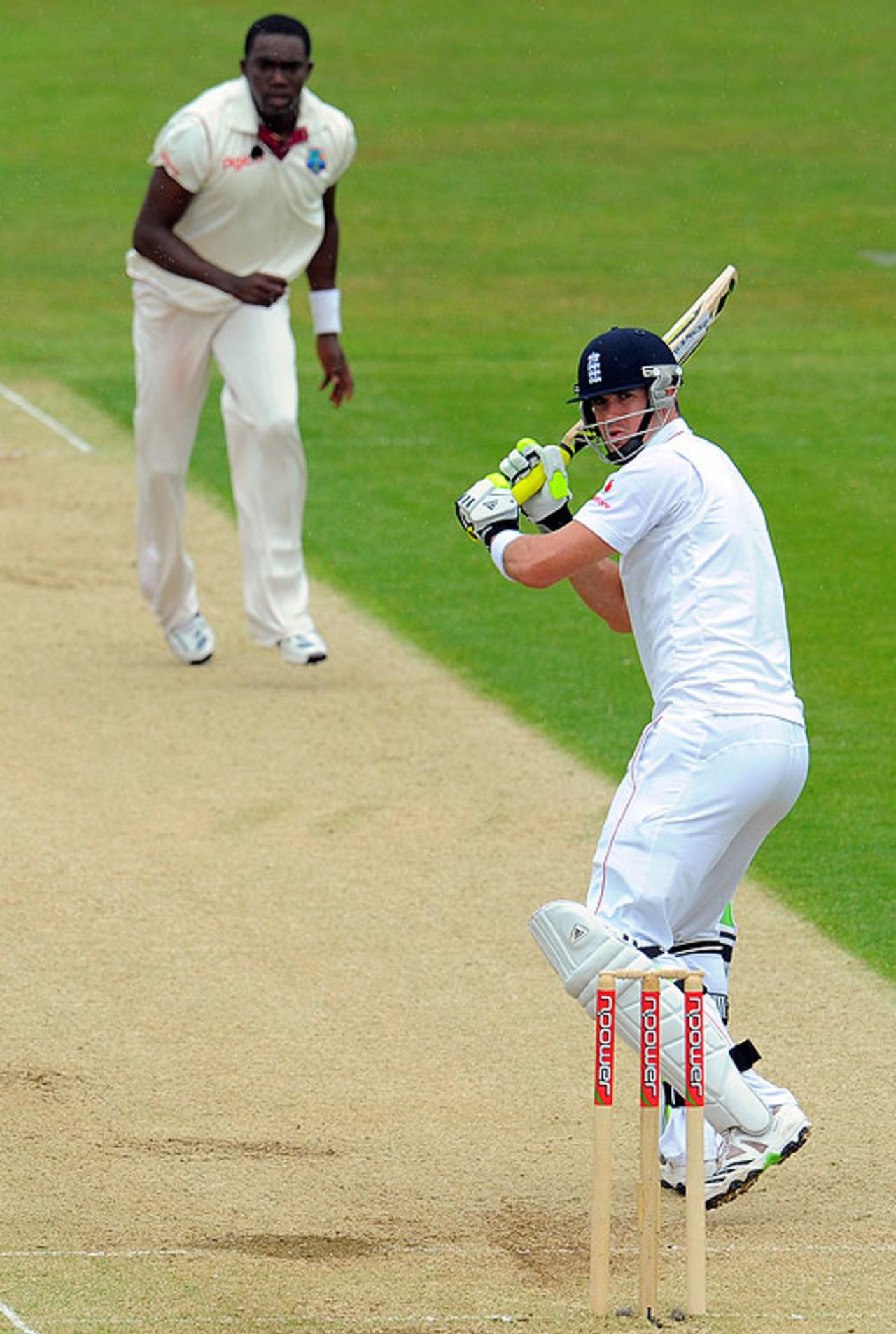 Kevin Pietersen made a brisk start to his innings, England v West Indies, 2nd Test, Chester-le-Street, May 16, 2009