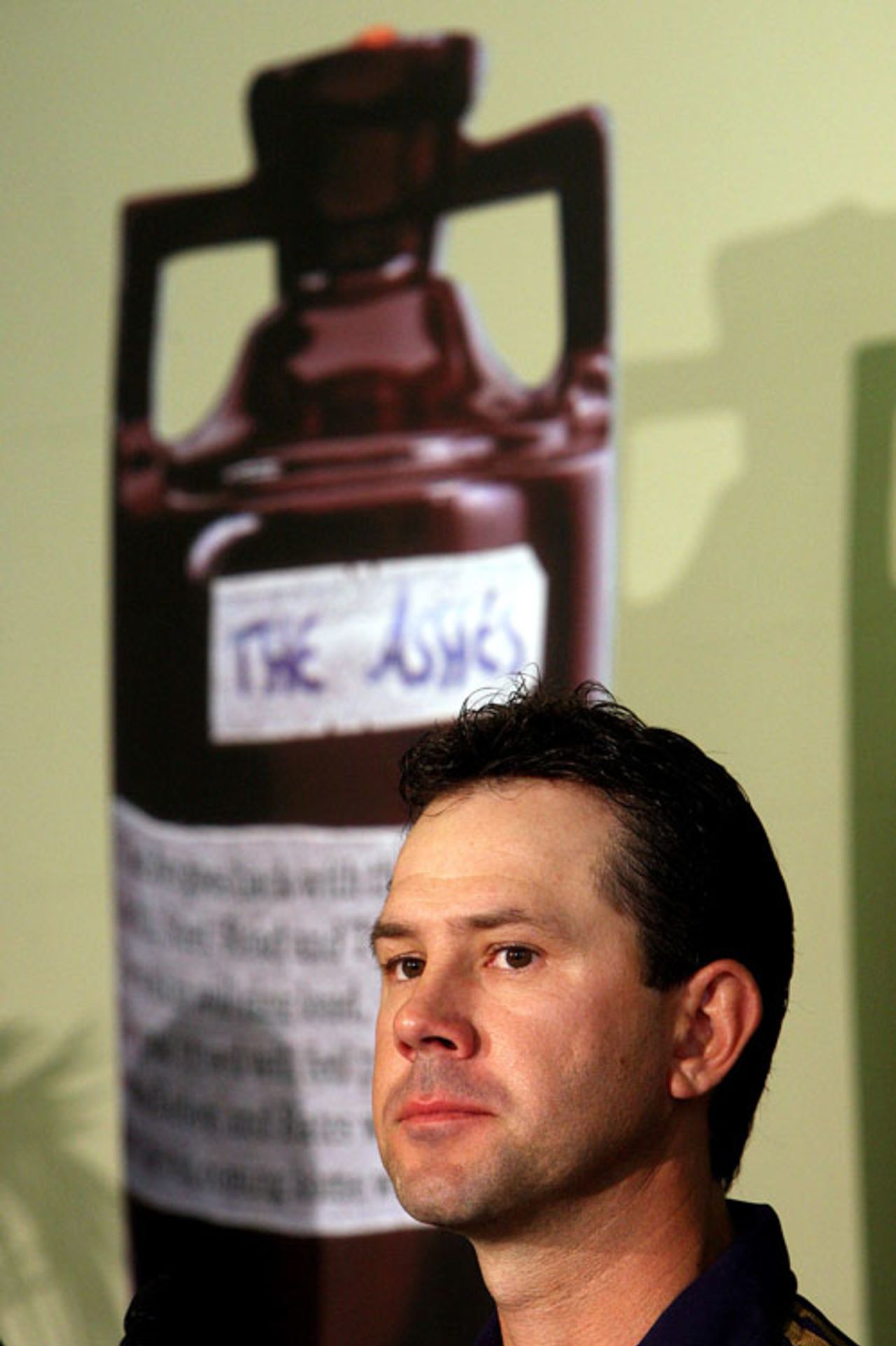 Ricky Ponting at a press conference where the Australian squad for the Ashes was announced, Sydney, May 20, 2009