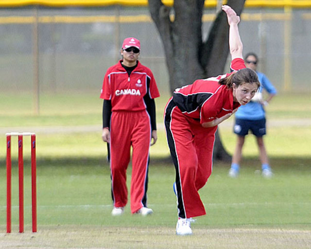 Meara Crawford took four wickets in the tournament, ICC Americas women's championship, Florida, May 22, 2009