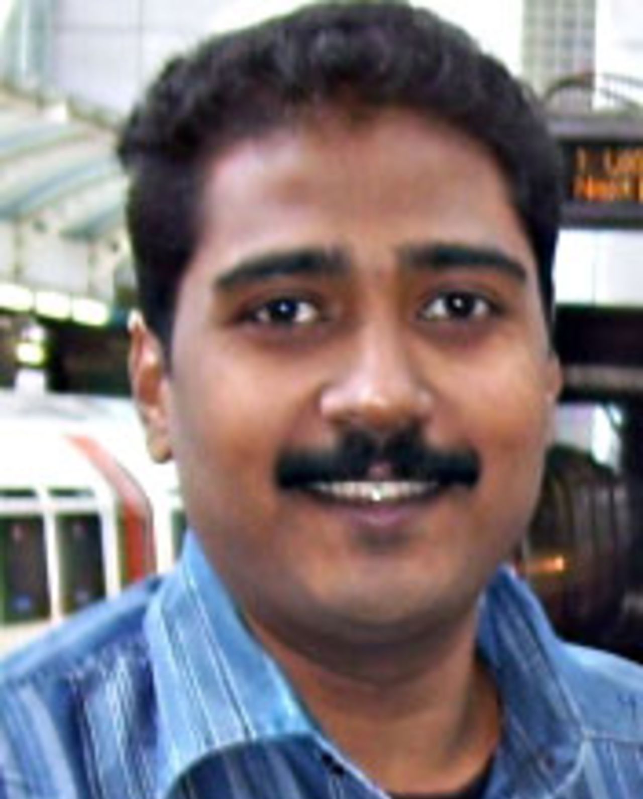 Cricinfo Data Services Manager Sajan Nair headshot