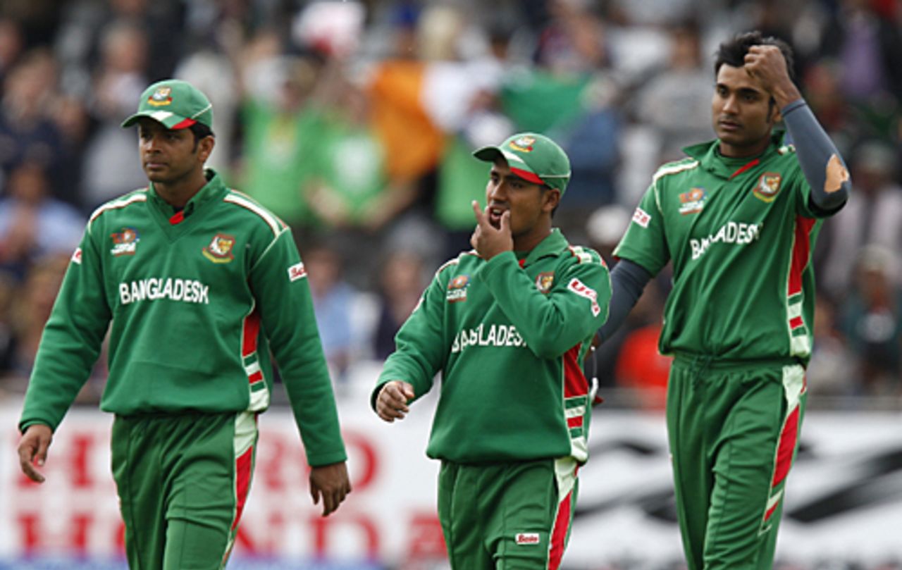 The Bangladeshis are crestfallen after the loss, Bangladesh v Ireland, ICC World Twenty20, Trent Bridge, June 8, 2009