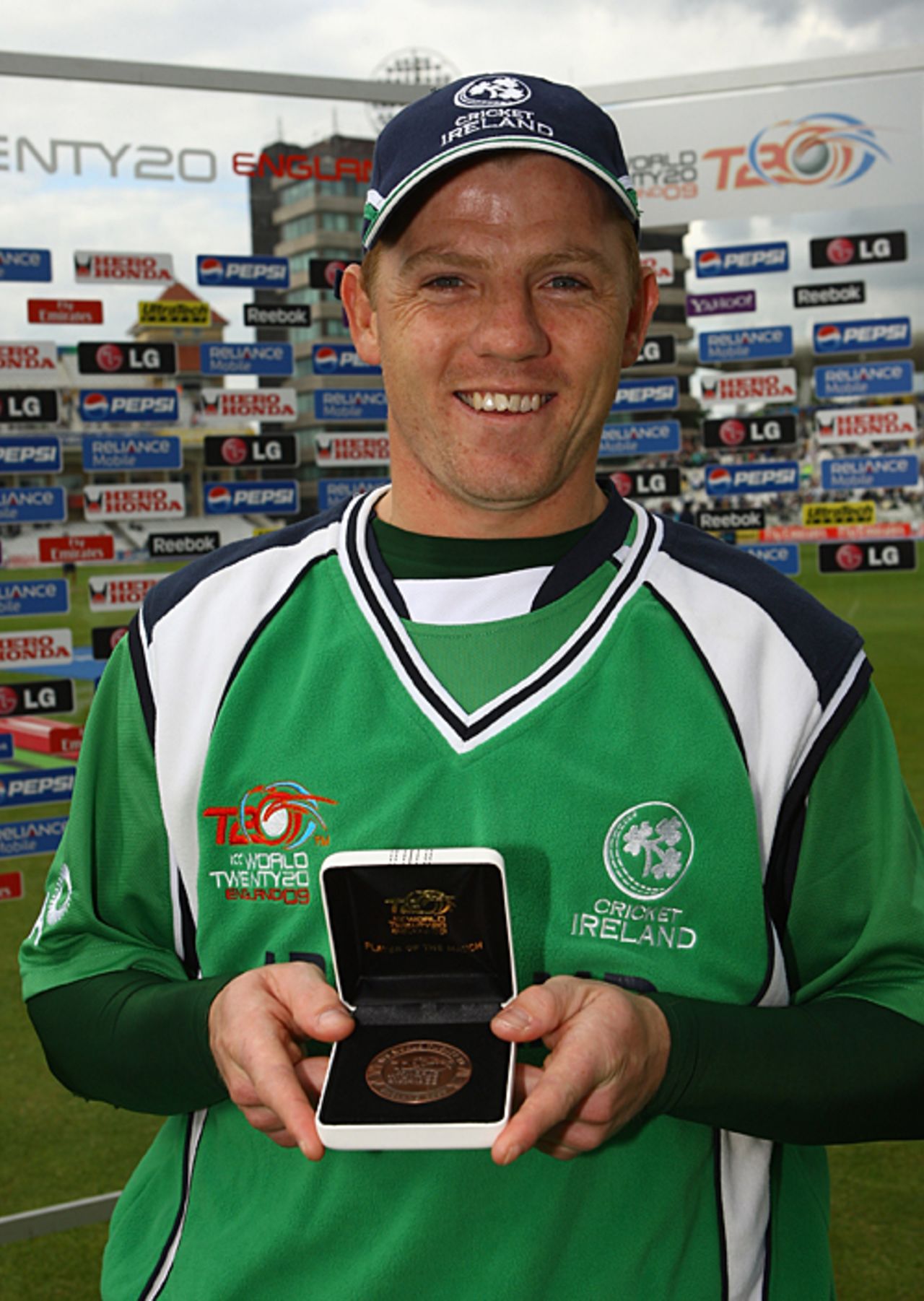 Niall O'Brien was named Man of the Match , Bangladesh v Ireland, ICC World Twenty20, Trent Bridge, June 8, 2009