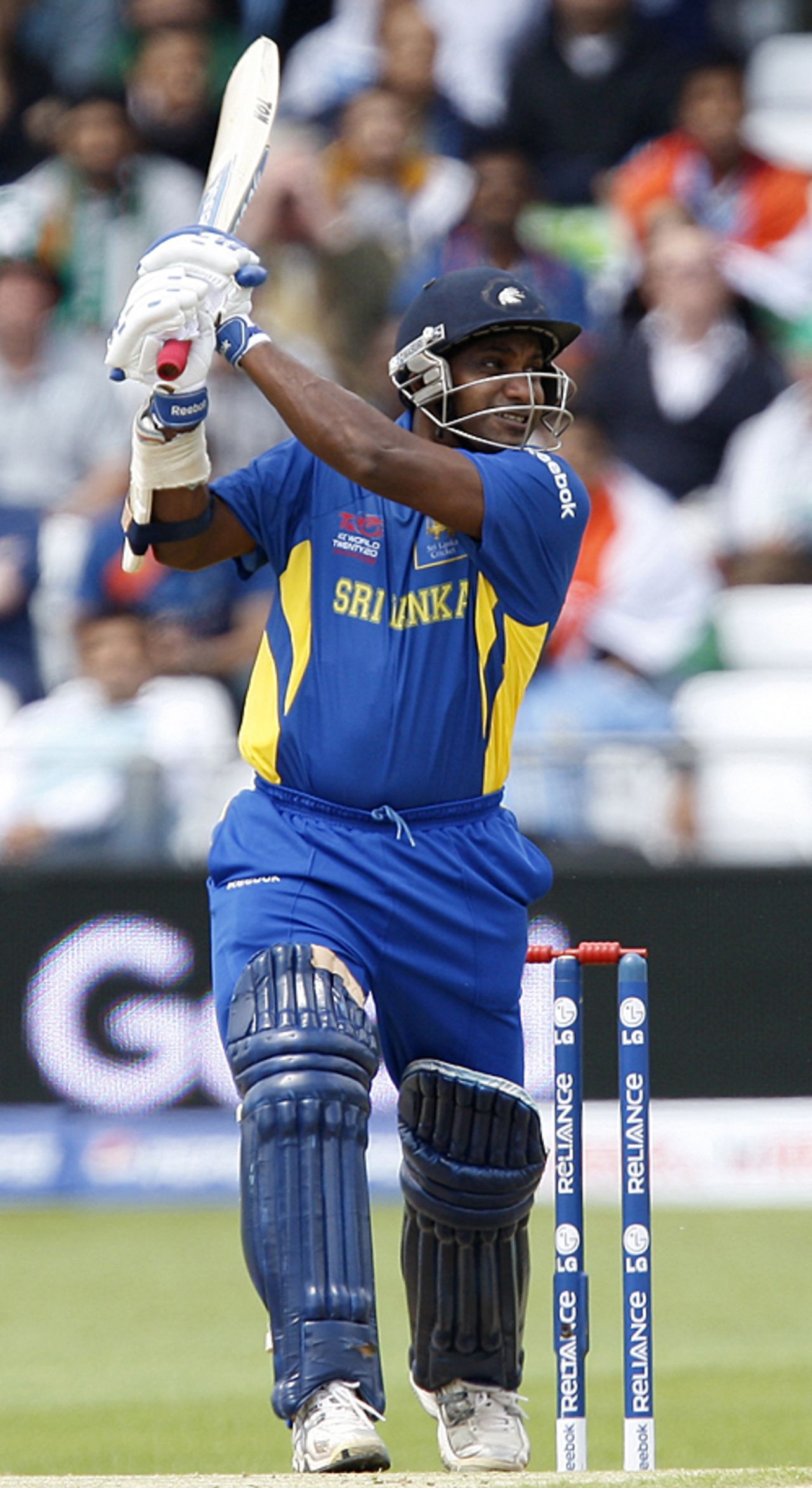Sanath Jayasuriya goes high over point, Sri Lanka v West Indies, ICC World Twenty20, Trent Bridge, June 10, 2009