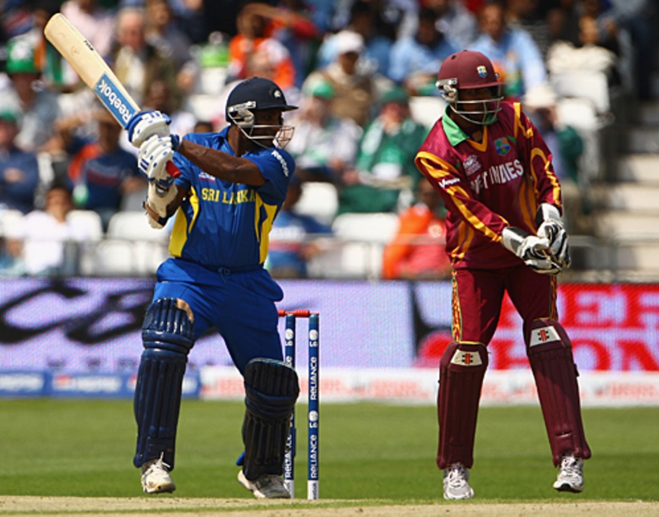 Sanath Jayasuriya square cuts, Sri Lanka v West Indies, ICC World Twenty20, Trent Bridge, June 10, 2009