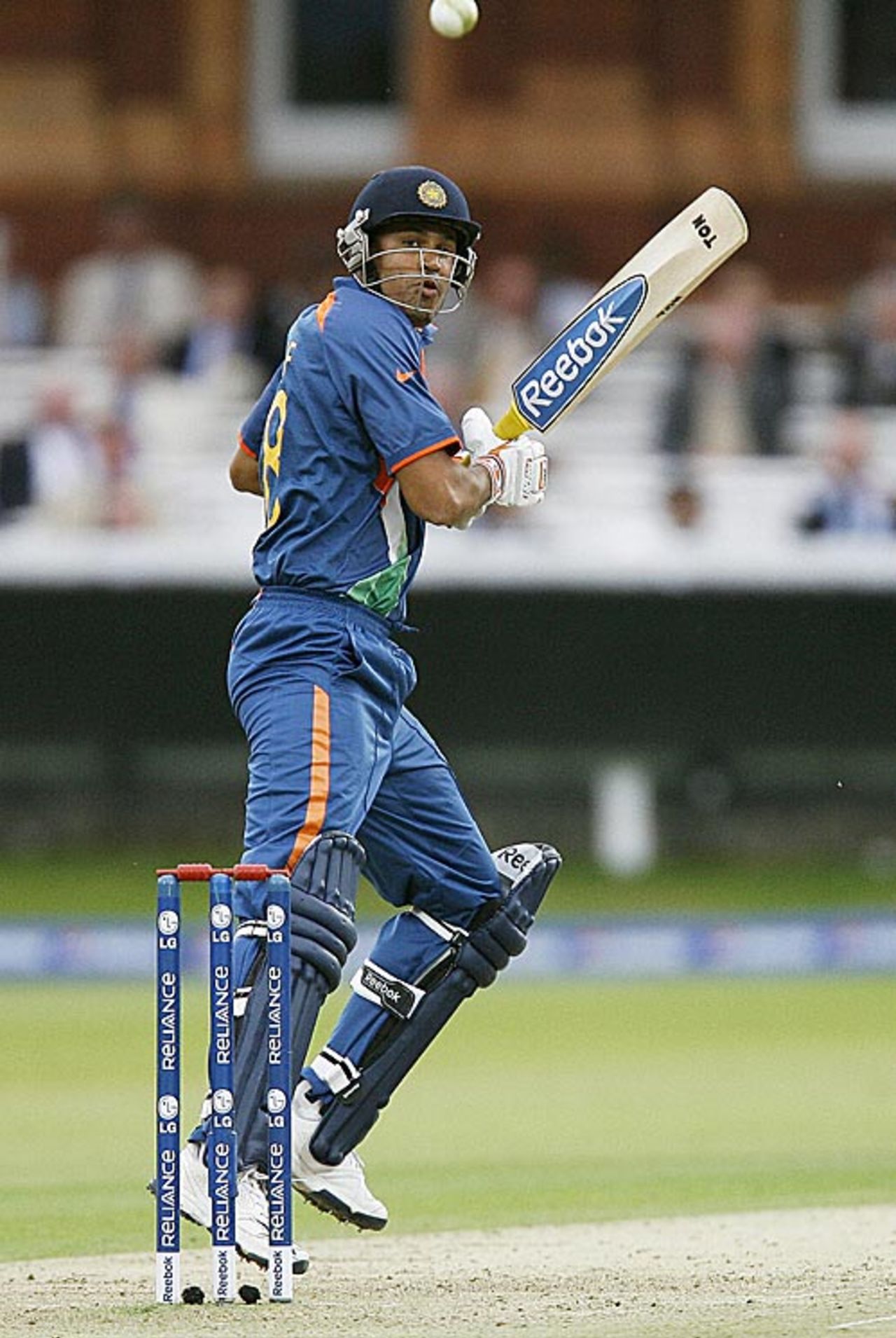 Yusuf Pathan nudges one past the keeper, India v West Indies, ICC World Twenty20 Super Eights, Lord's, June 12, 2009