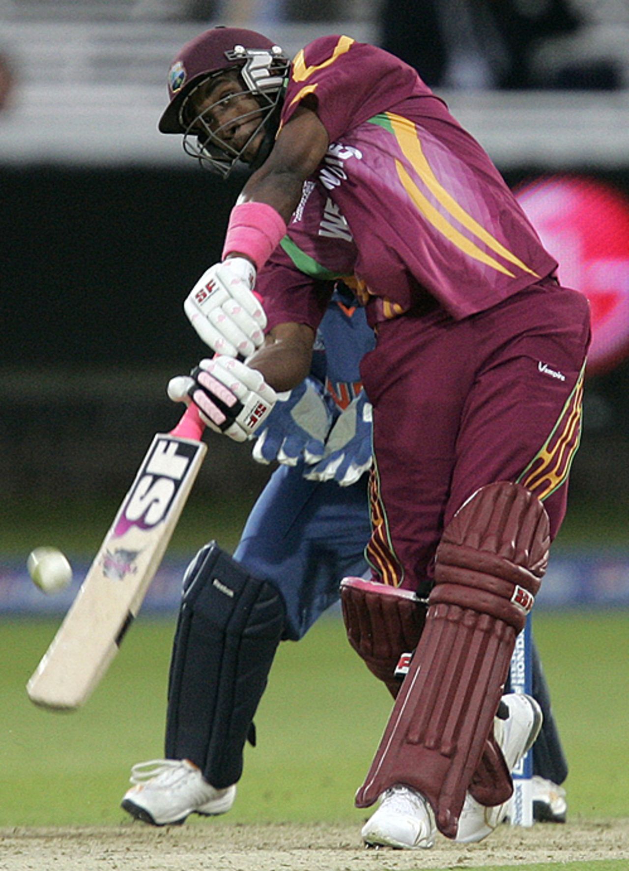 Dwayne Bravo goes over the top, India v West Indies, ICC World Twenty20 Super Eights, Lord's, June 12, 2009
