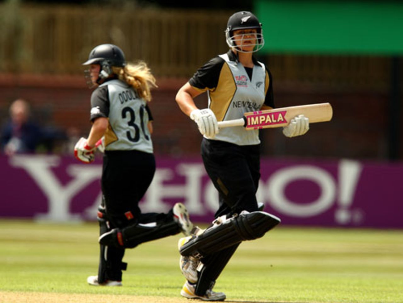 Suzie Bates in action during her 39-ball 60, New Zealand v West Indies, ICC Women's World Twenty20, Taunton, June 13, 2009 