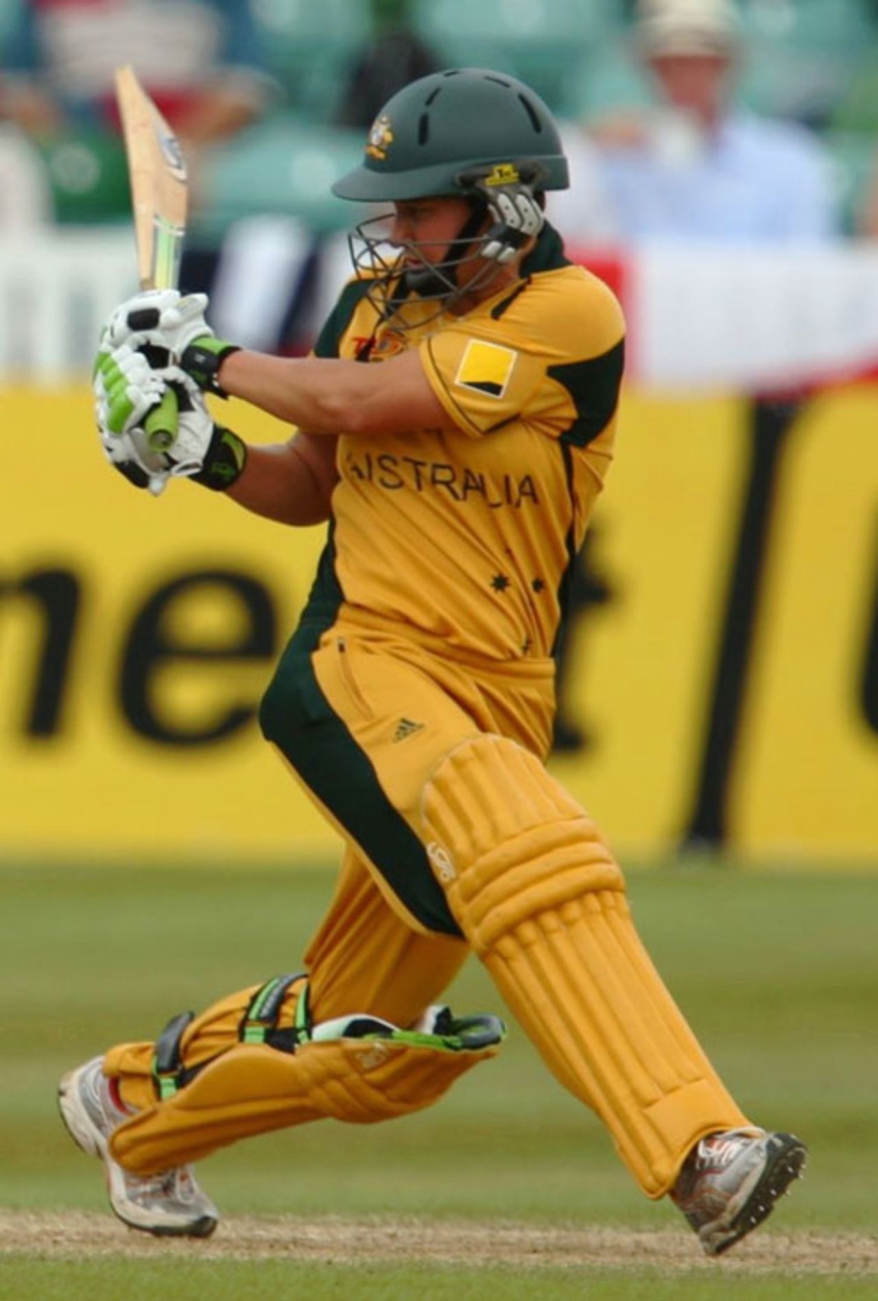 Shelley Nitschke in action during her fifty, Australia v West Indies, ICC Women's World Twenty20, Taunton, June 14, 2009