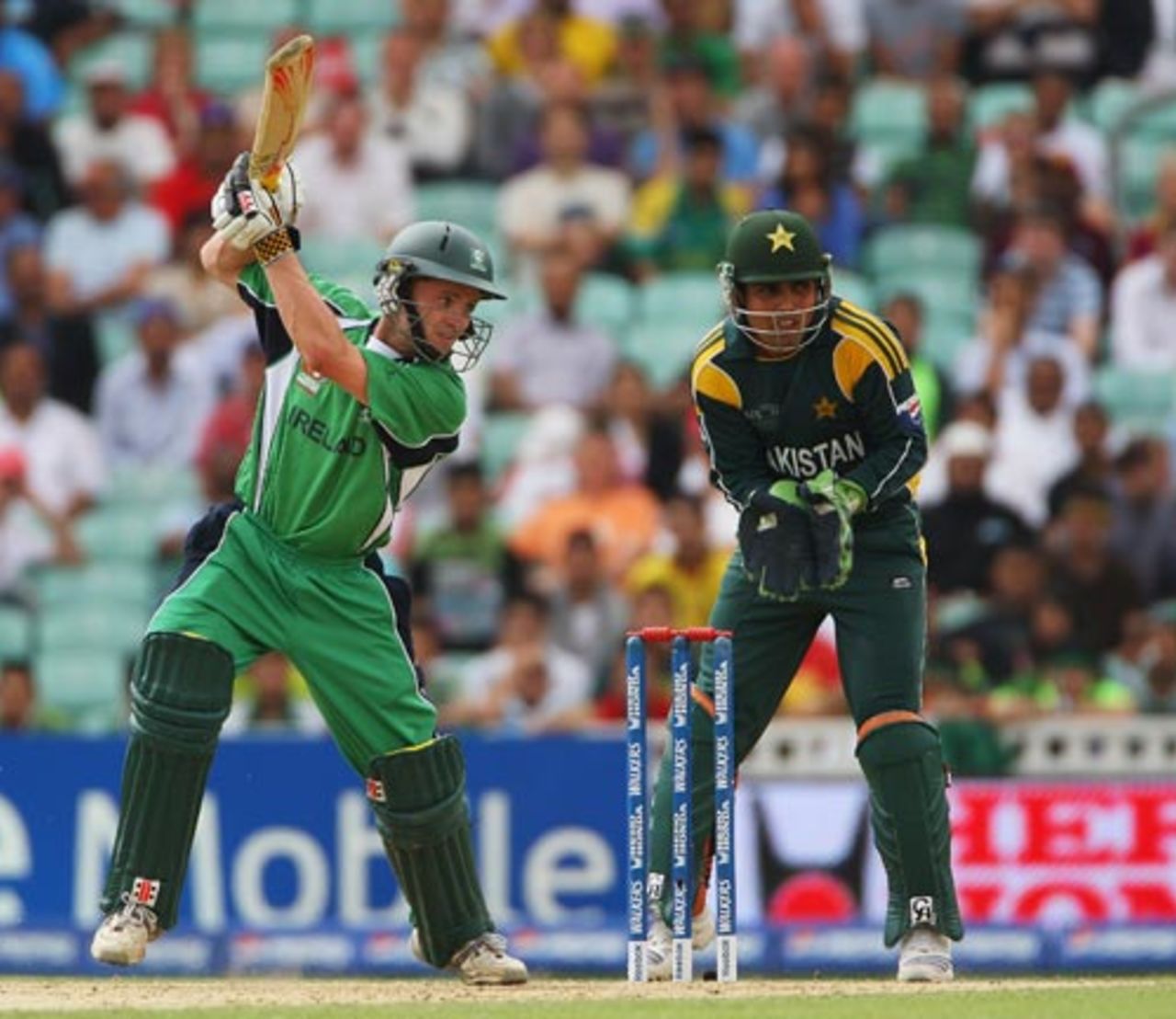 William Porterfield made an impressive 40, Ireland v Pakistan, ICC World Twenty20 Super Eights, The Oval, June 15, 2009
