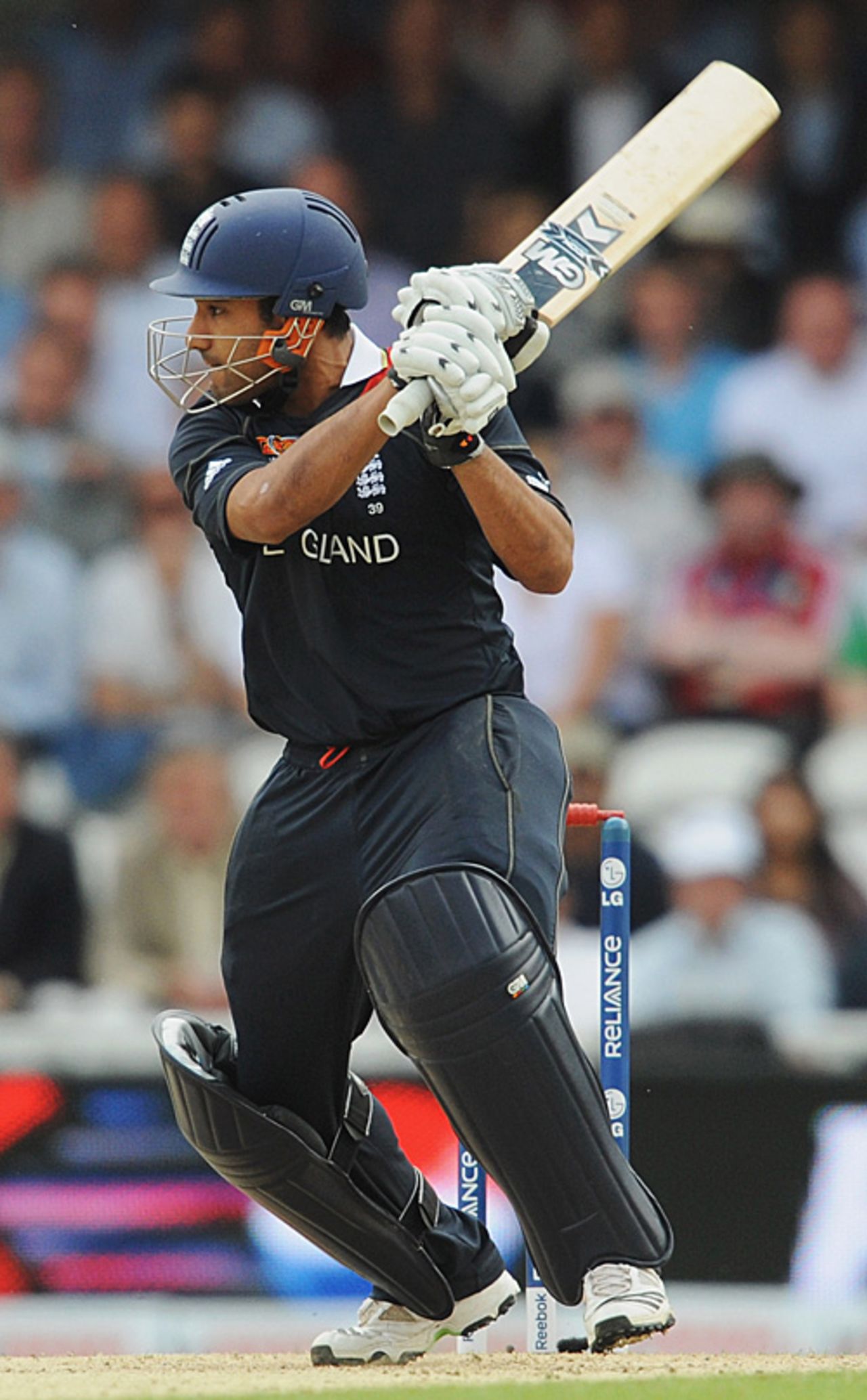 Ravi Bopara unleashes the strongest of cuts, England v West Indies, ICC World Twenty20, The Oval, June 15, 2009