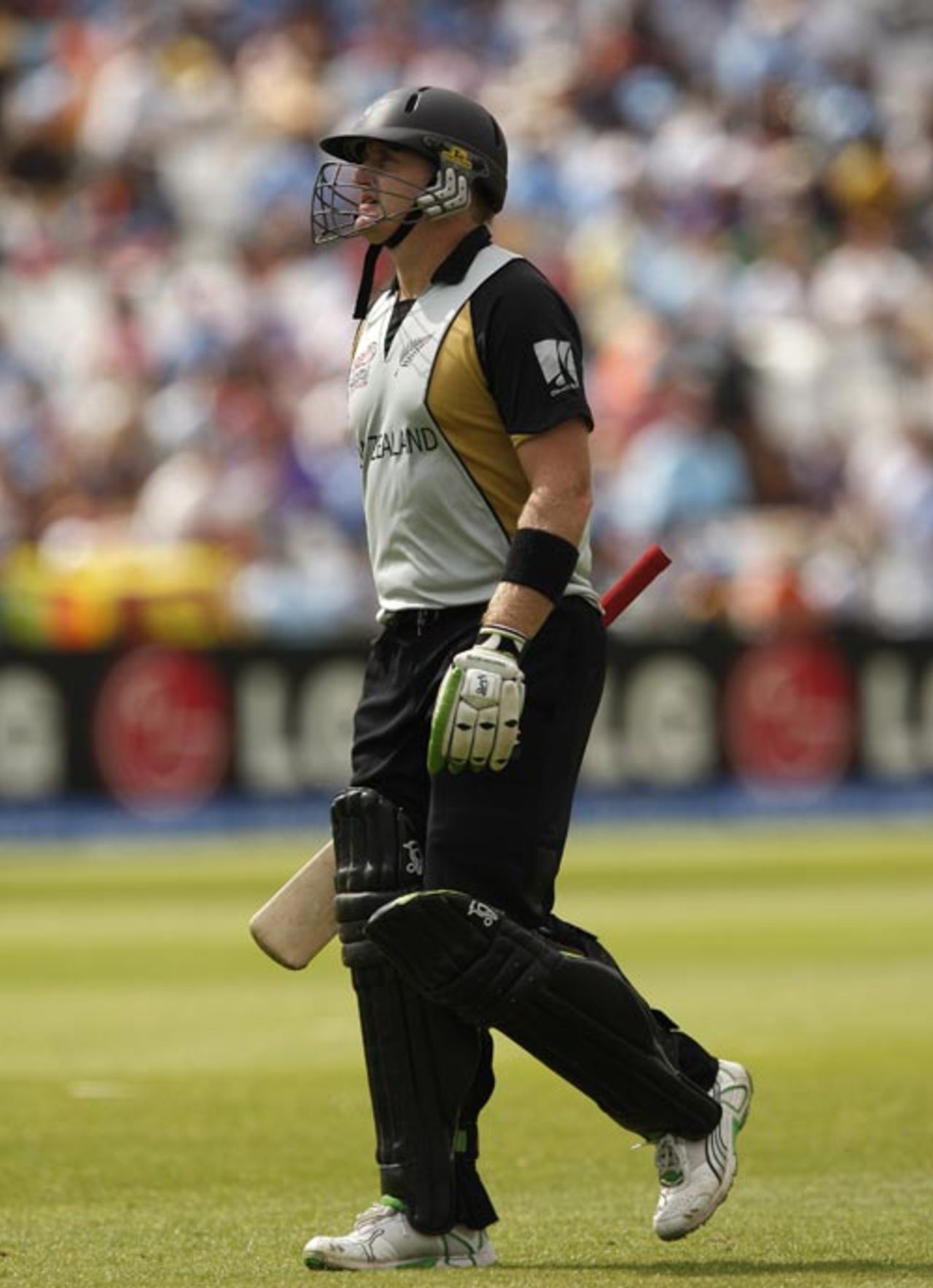 Scott Styris walks back, New Zealand v Sri Lanka, ICC World Twenty20 Super Eights, Trent Bridge, June 16, 2009 