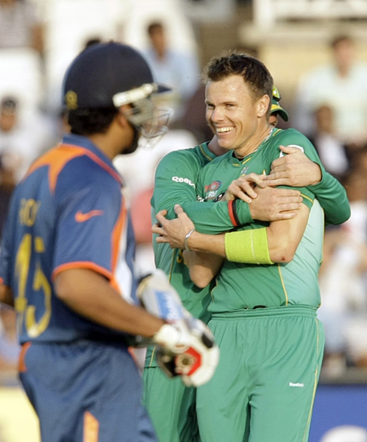 Johan Botha picked up 3 for 16, India v South Africa, ICC World Twenty20 Super Eights, Trent Bridge, June 16, 2009 