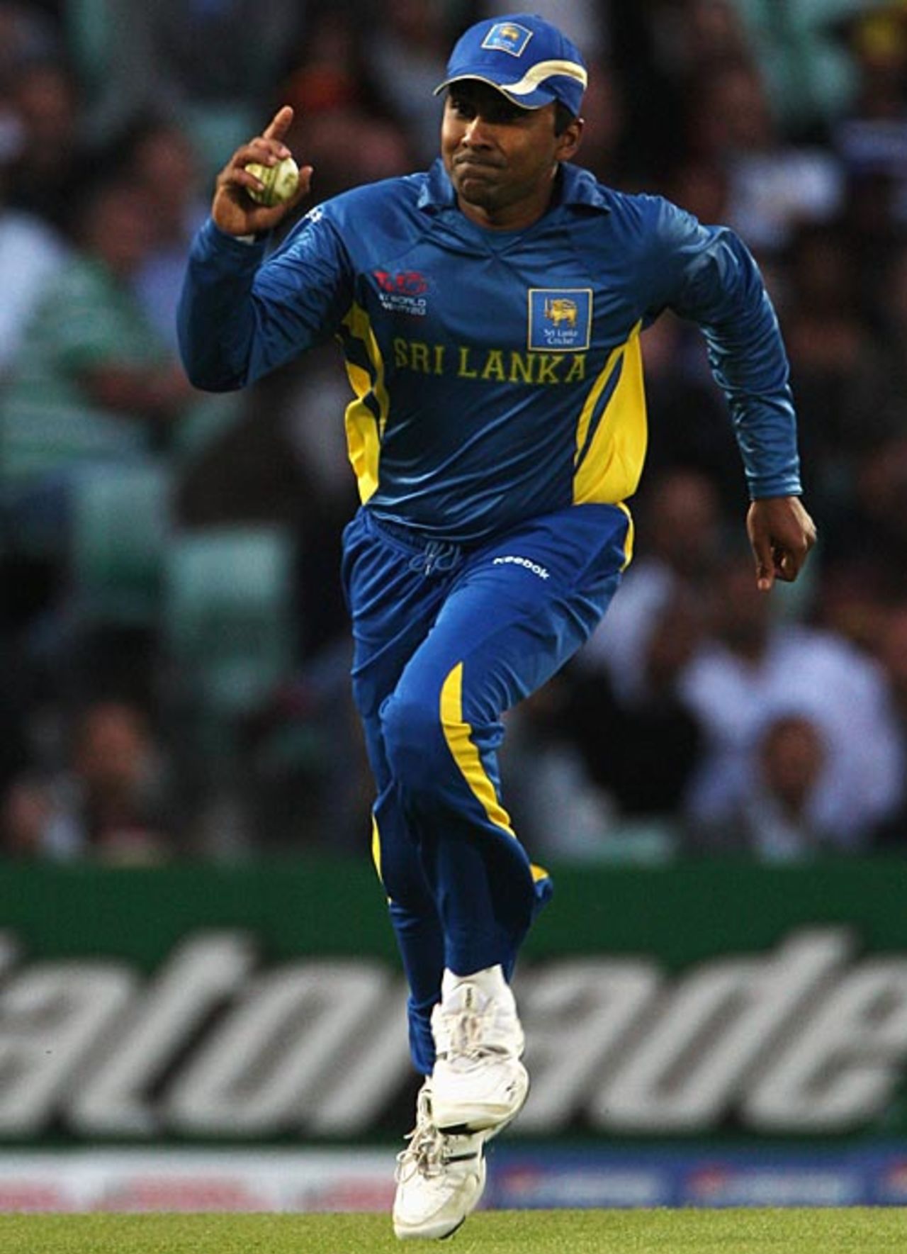 Mahela Jayawardene caught Denesh Ramdin, Sri Lanka v West Indies, ICC World Twenty20, 2nd semi-final, The Oval, June 19, 2009 