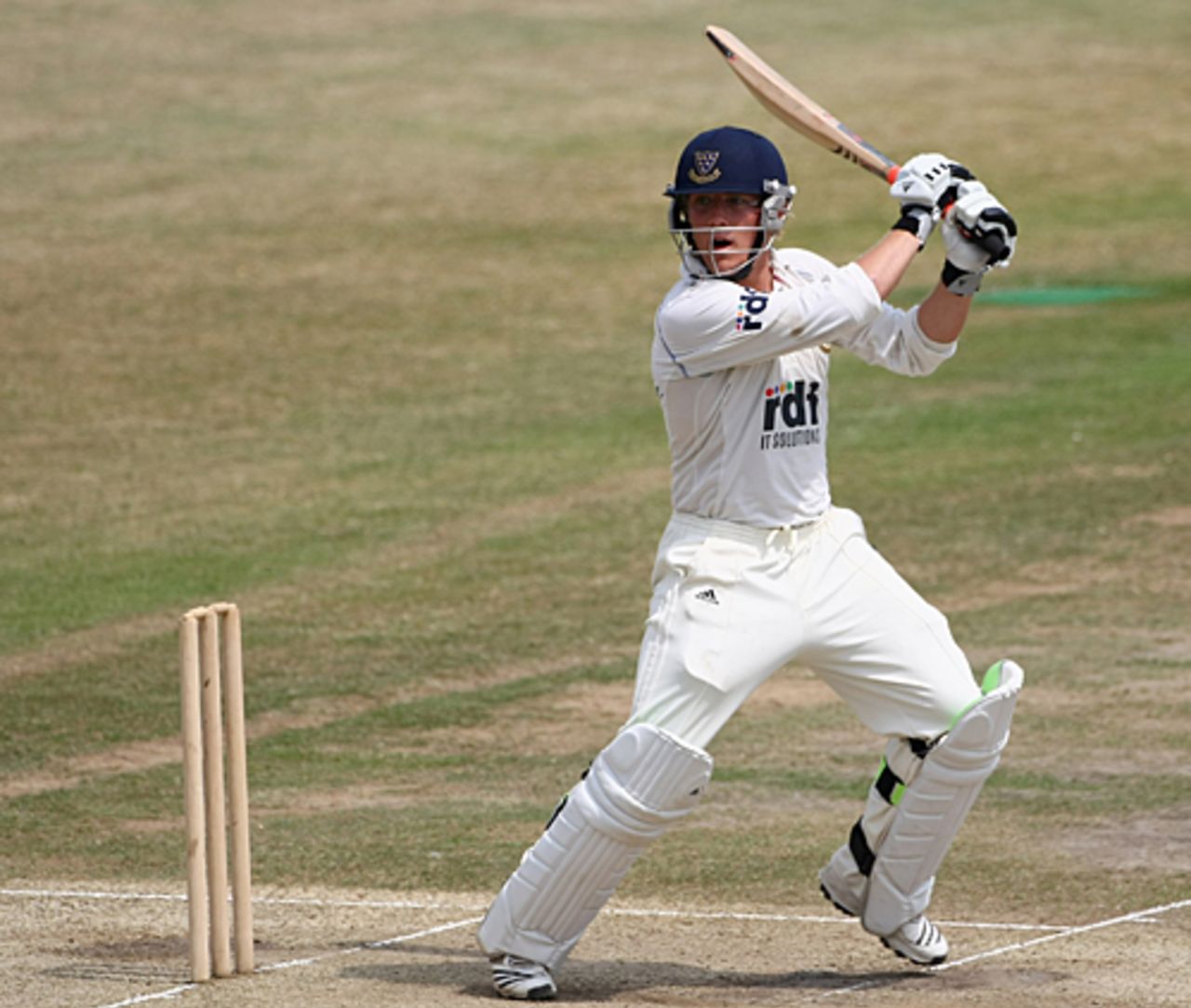 Rory Hamilton-Brown cuts, Sussex v Australians, Day 2, Hove, June 25, 2009
