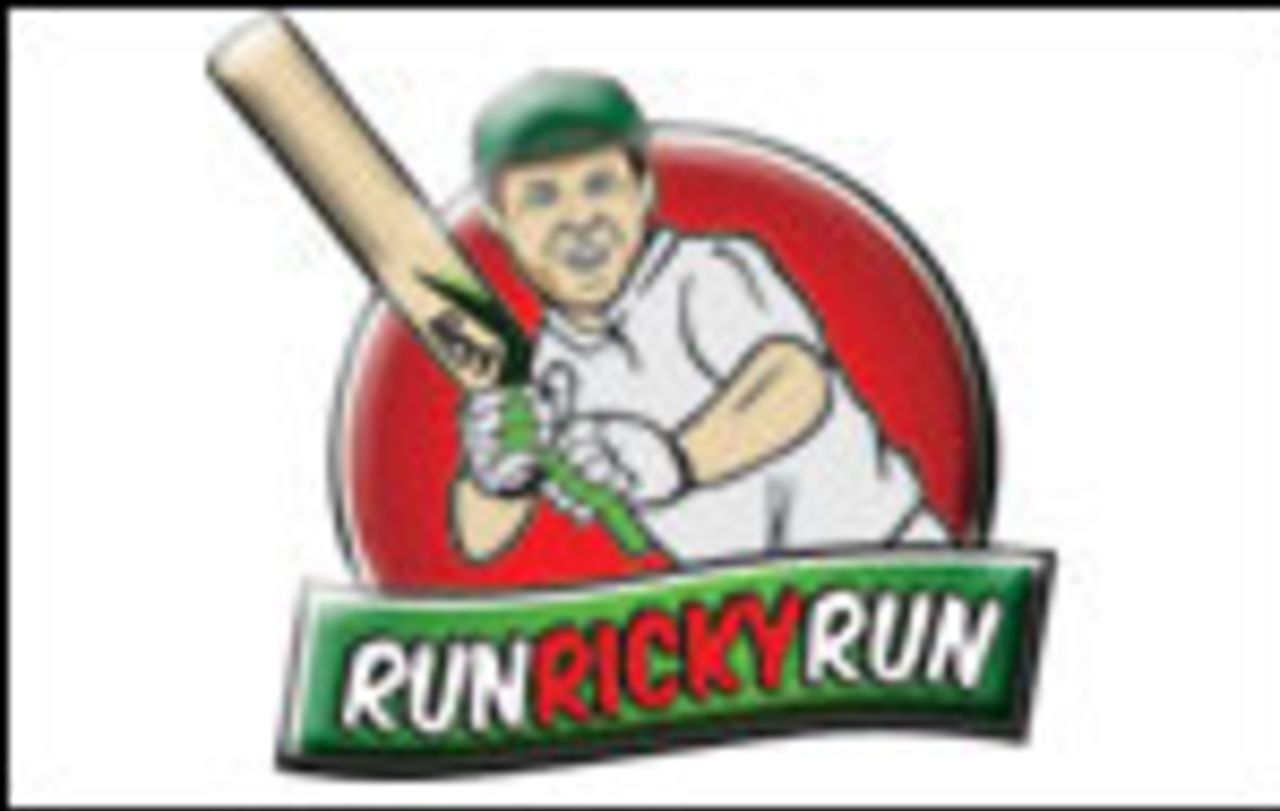 Run Ricky Run footer panel button