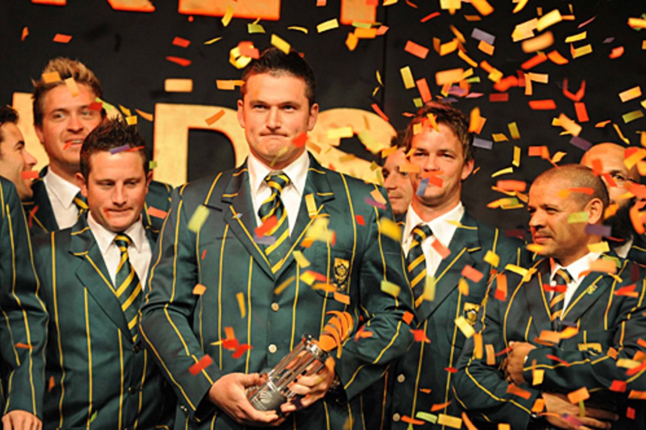 South African players in attendance at the 2009 SA Cricket Awards, Johannesburg, June 30, 2009