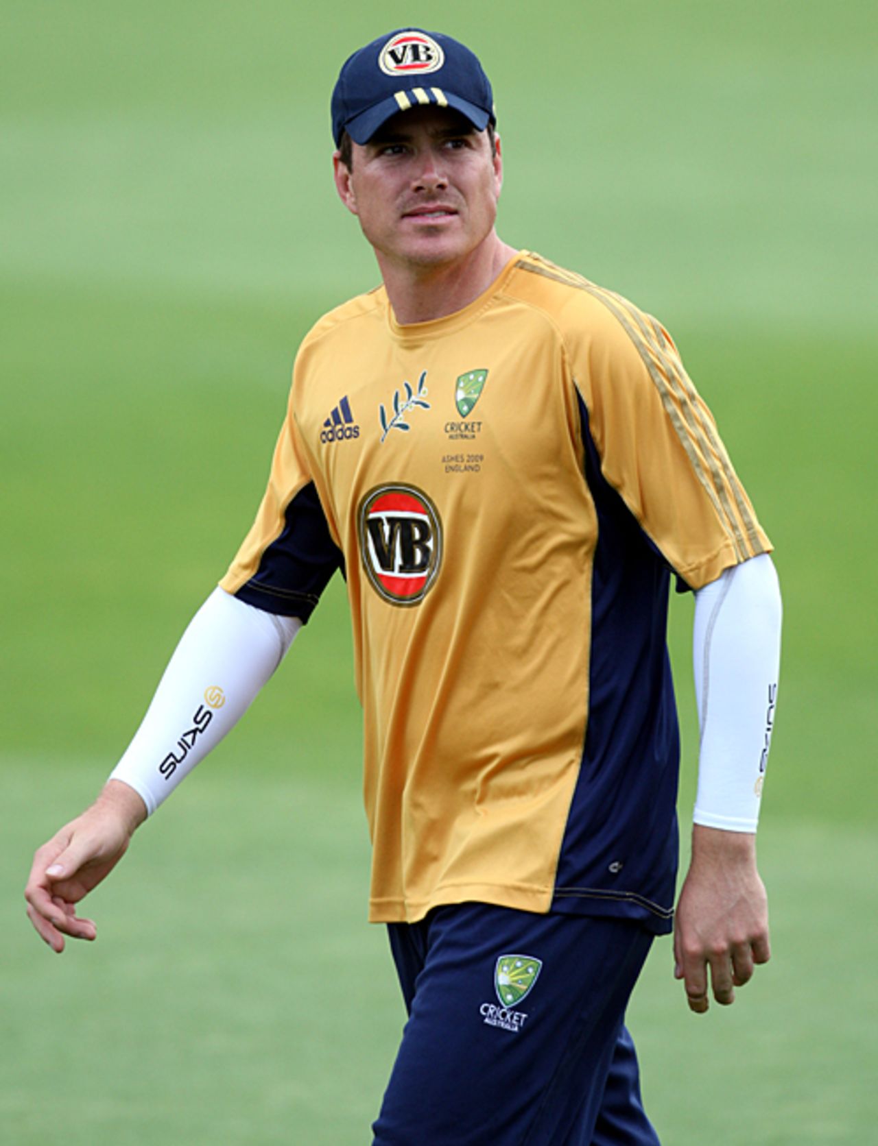 Marcus North at Australia's practice session, England v Australia, 1st Test, Cardiff, July 7, 2009