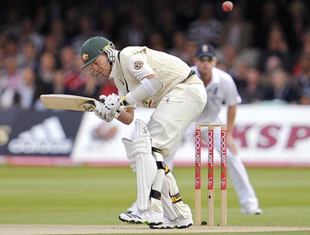Peter Siddle ducks a bouncer, England v Australia, 2nd Test, Lord's, 3rd day, July 18, 2009