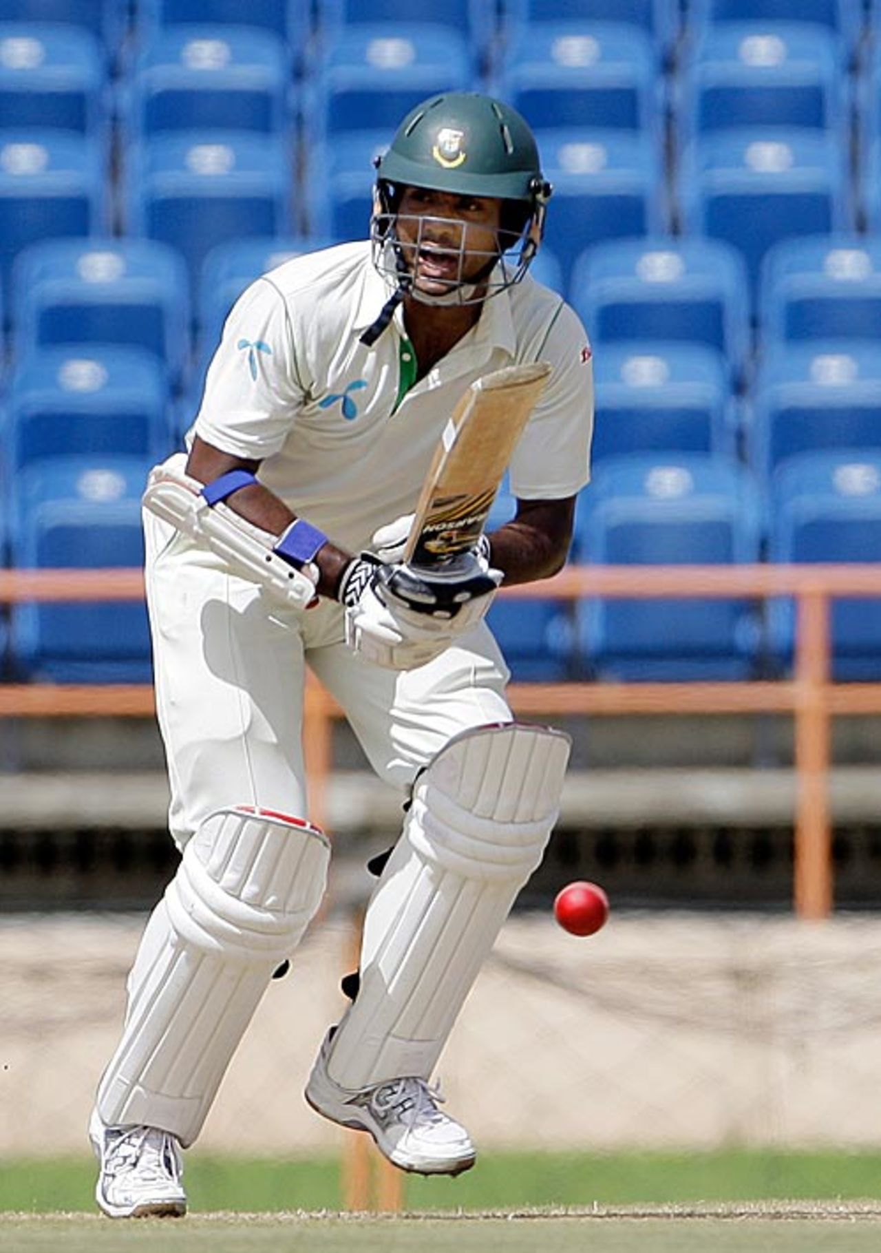 Junaid Siddique managed just 7, West Indies v Bangladesh, 2nd Test, Grenada, 2nd day, July 18, 2009