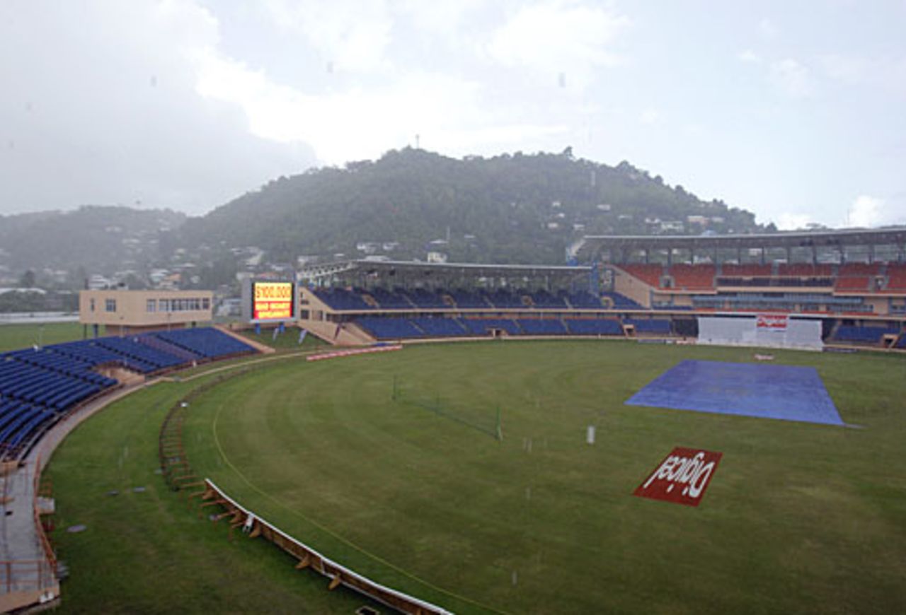 A view of the National Cricket Stadium in Grenada, West Indies v Bangladesh, 2nd Test, 4th day, Grenada, July 20, 2009