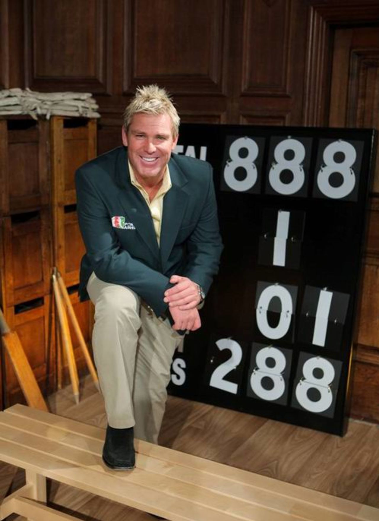 Shane Warne at the Poker Ashes, June 2009