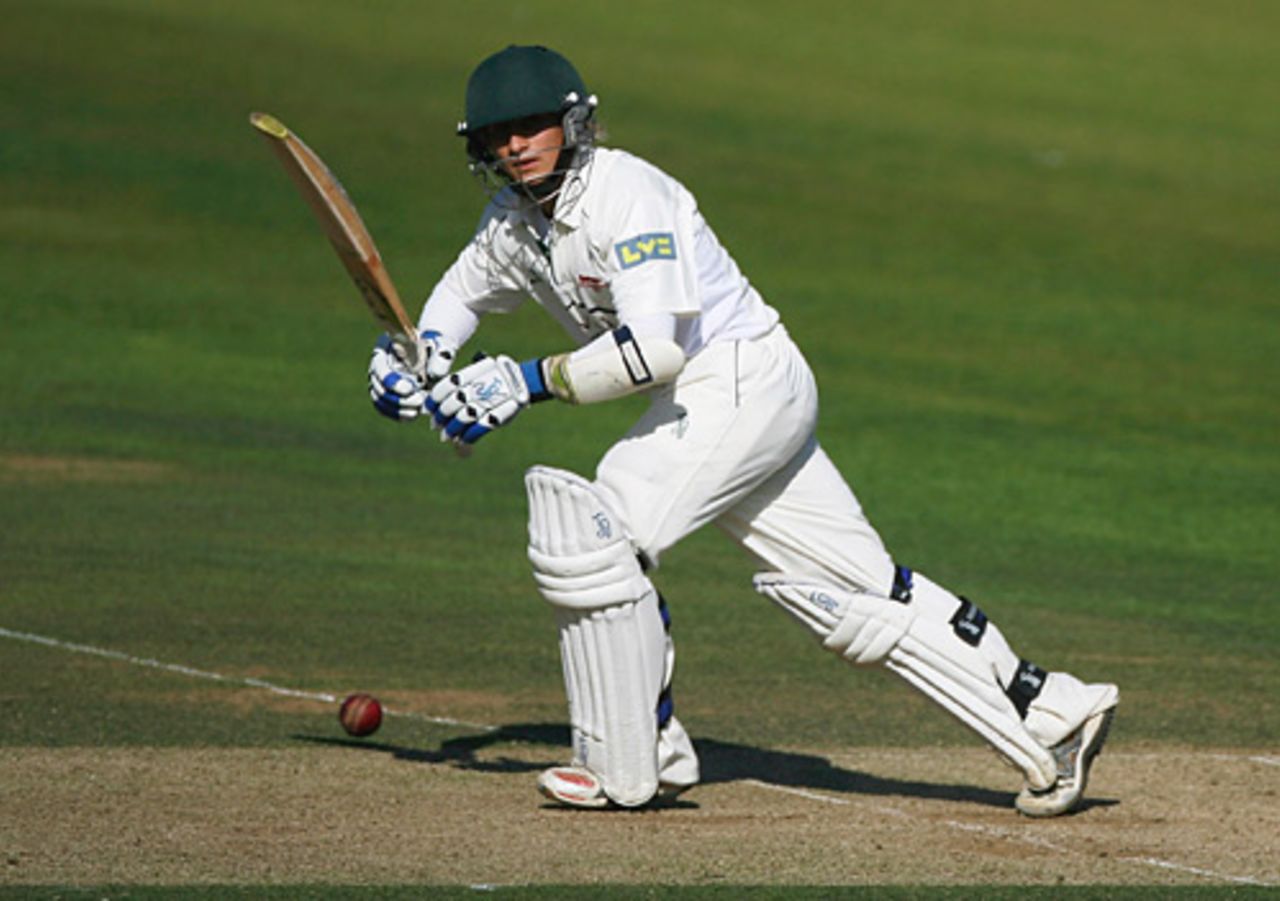 James Taylor whips one off his legs during his unbeaten 207, Surrey v Leicestershire, County Championship, The Oval, August 1, 2009