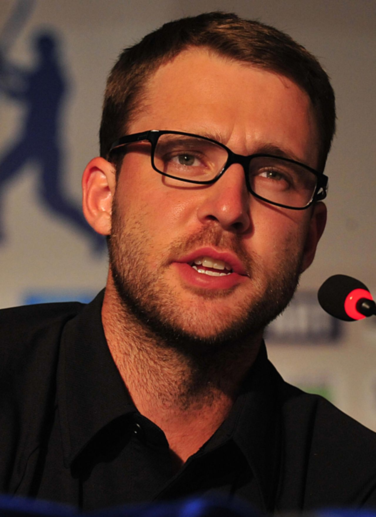 Daniel Vettori addresses the media, Colombo, August 6, 2009