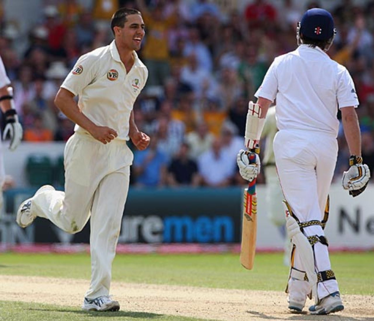 Mitchell Johnson had Graeme Swann caught behind, England v Australia, 4th Test, Headingley, 3rd day, August 9, 2009